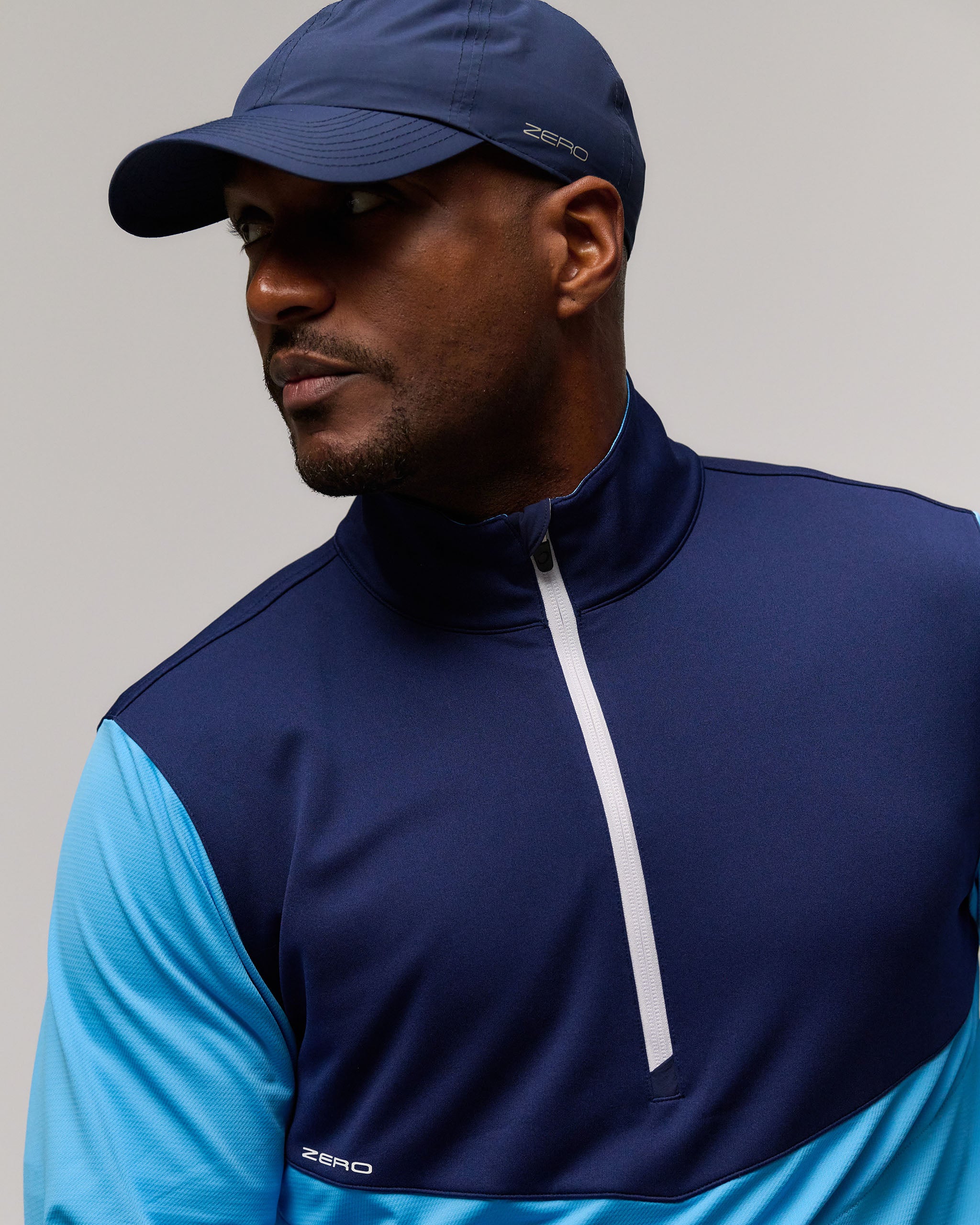Hagler Textured Performance Quarter Zip – Zero Restriction