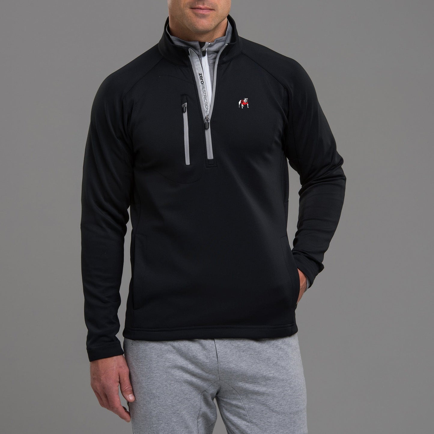 UGA | Z500 1/4 Zip Pullover | Collegiate