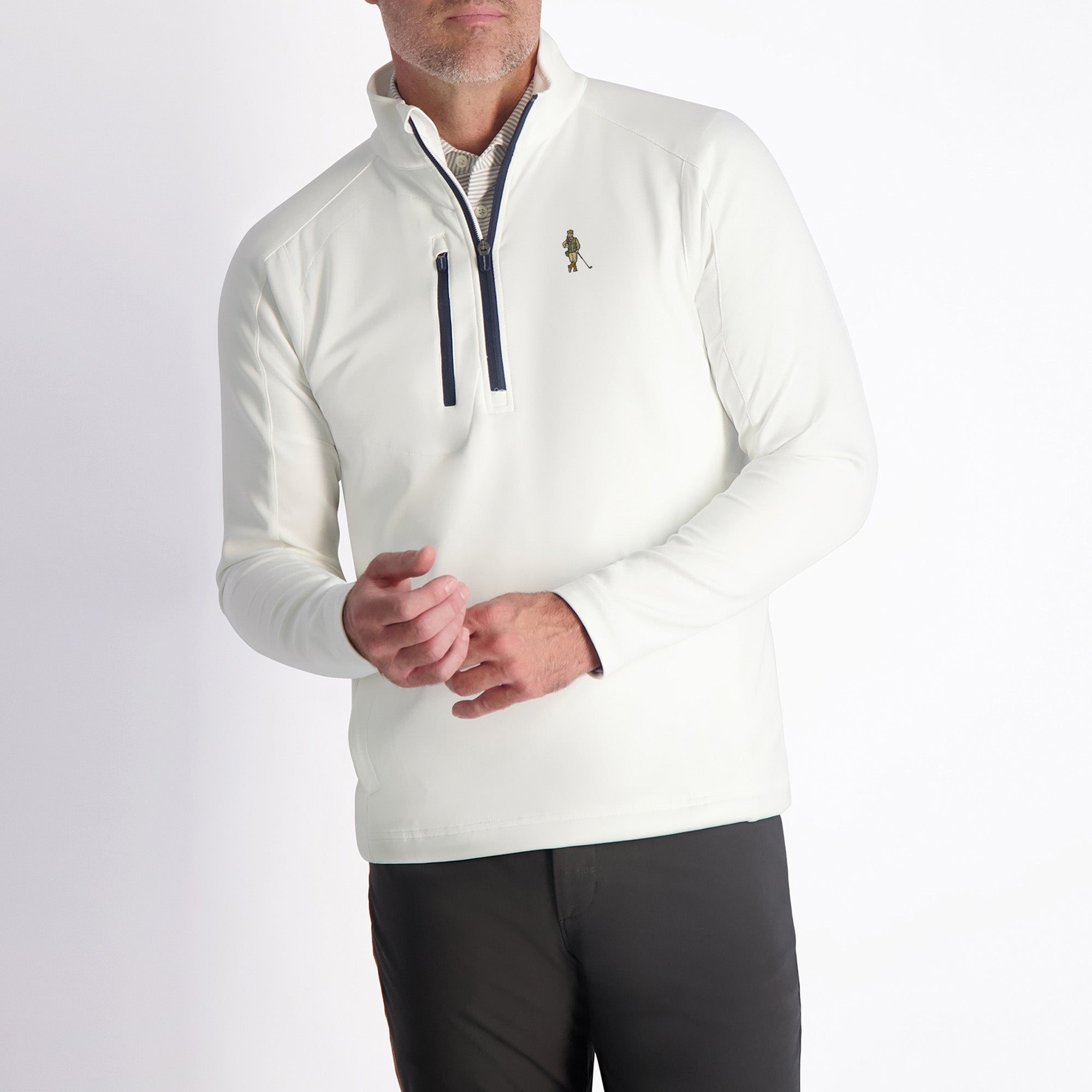 WHITE/NAVY