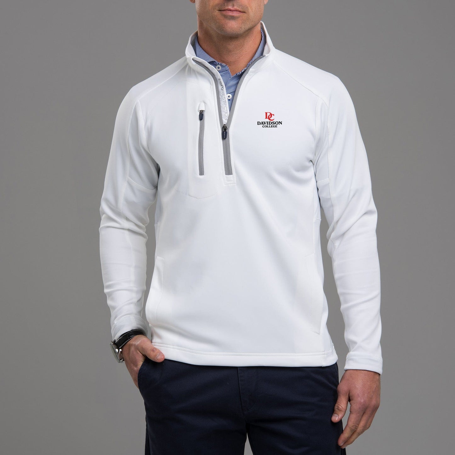 Davidson College | Z500 1/4 Zip Pullover | Collegiate