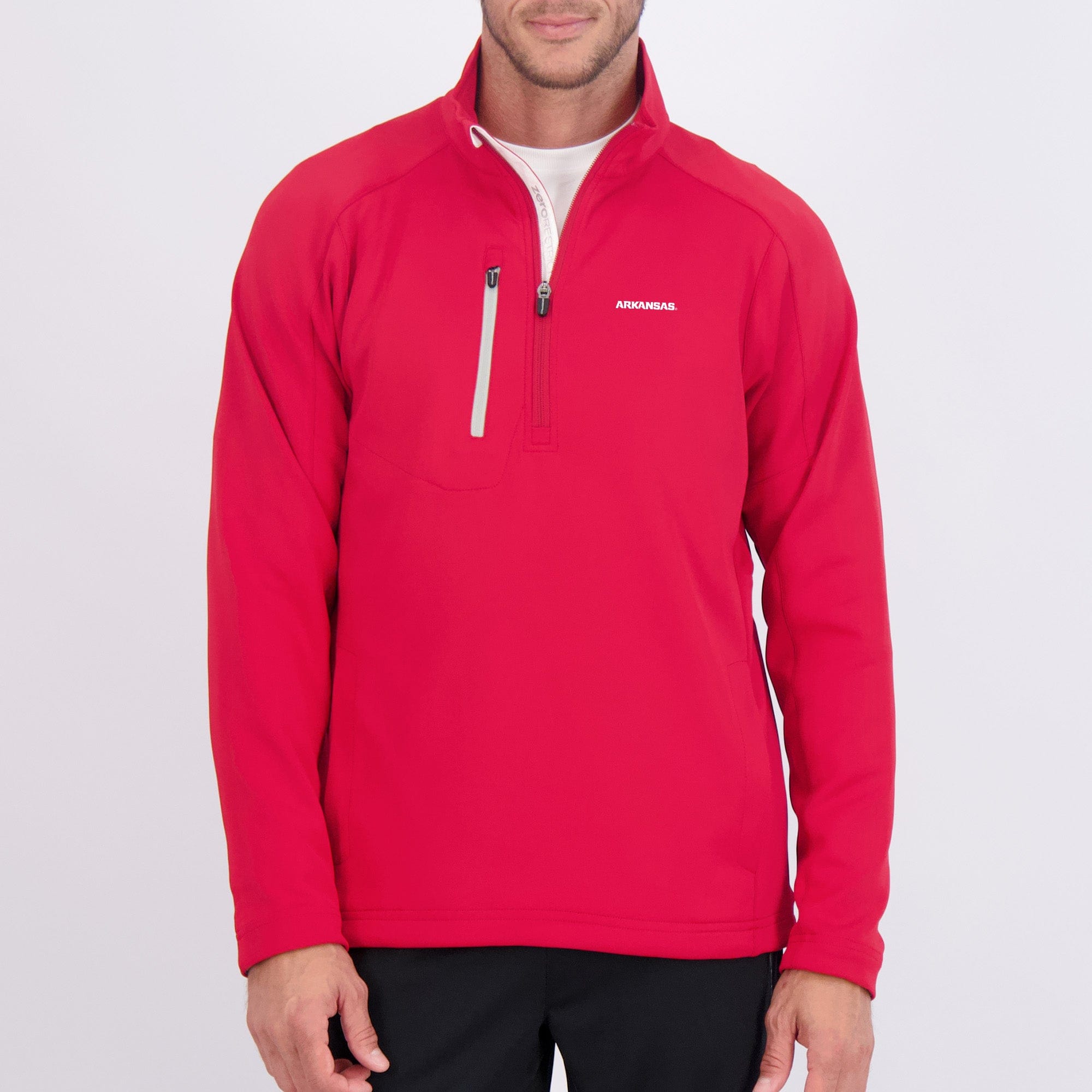 Arkansas | Z500 1/4 ZIP | Collegiate - Zero Restriction