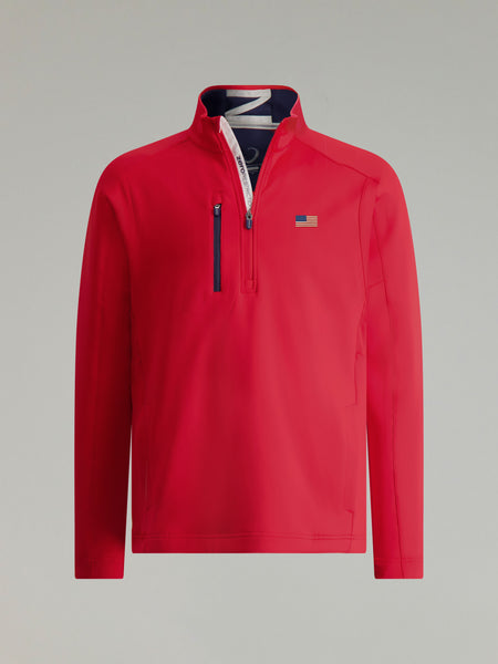American Flag Z500 Golf Quarter Zip | Zero Restriction