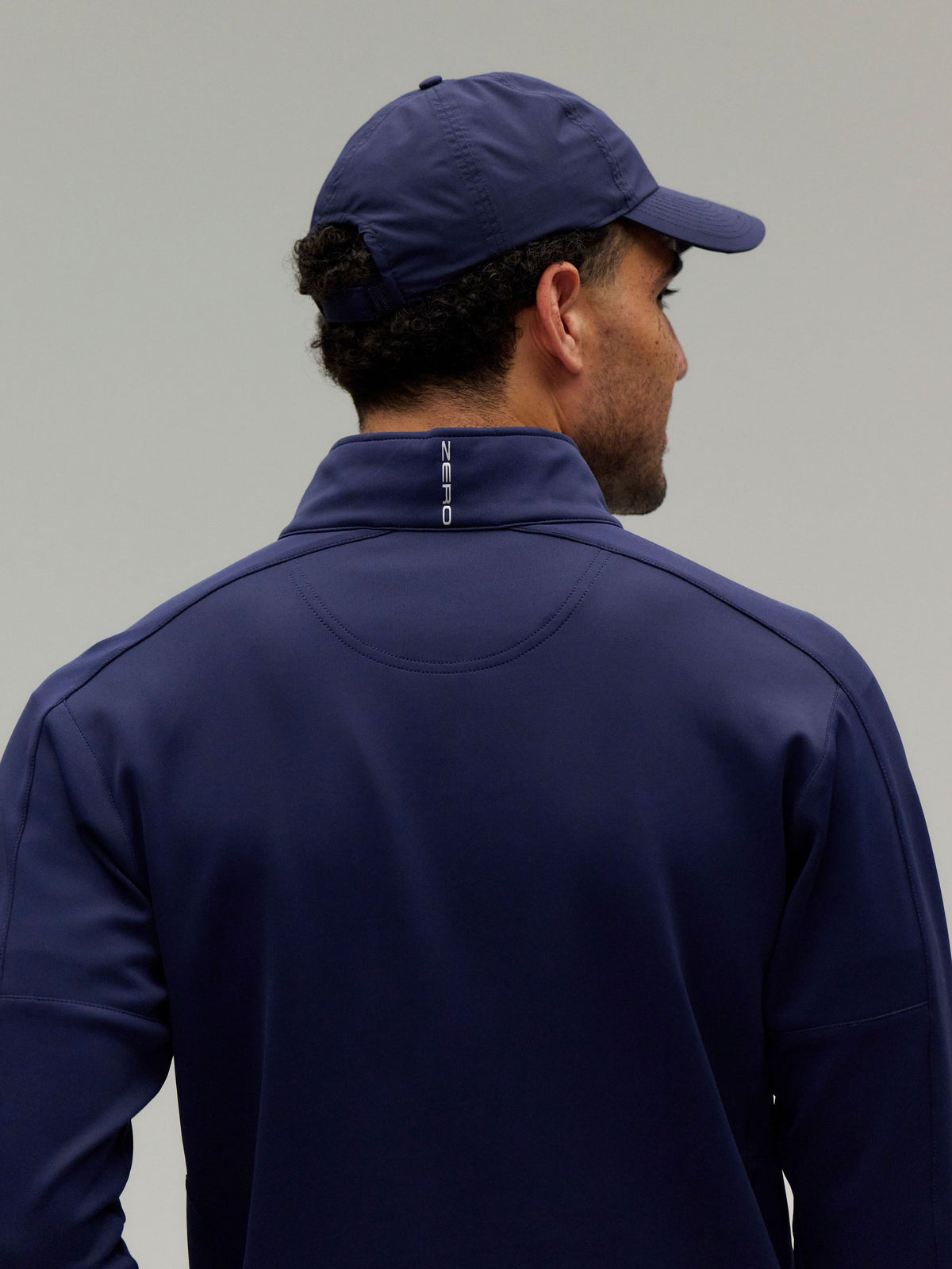 NAVY/METALLIC SILVER