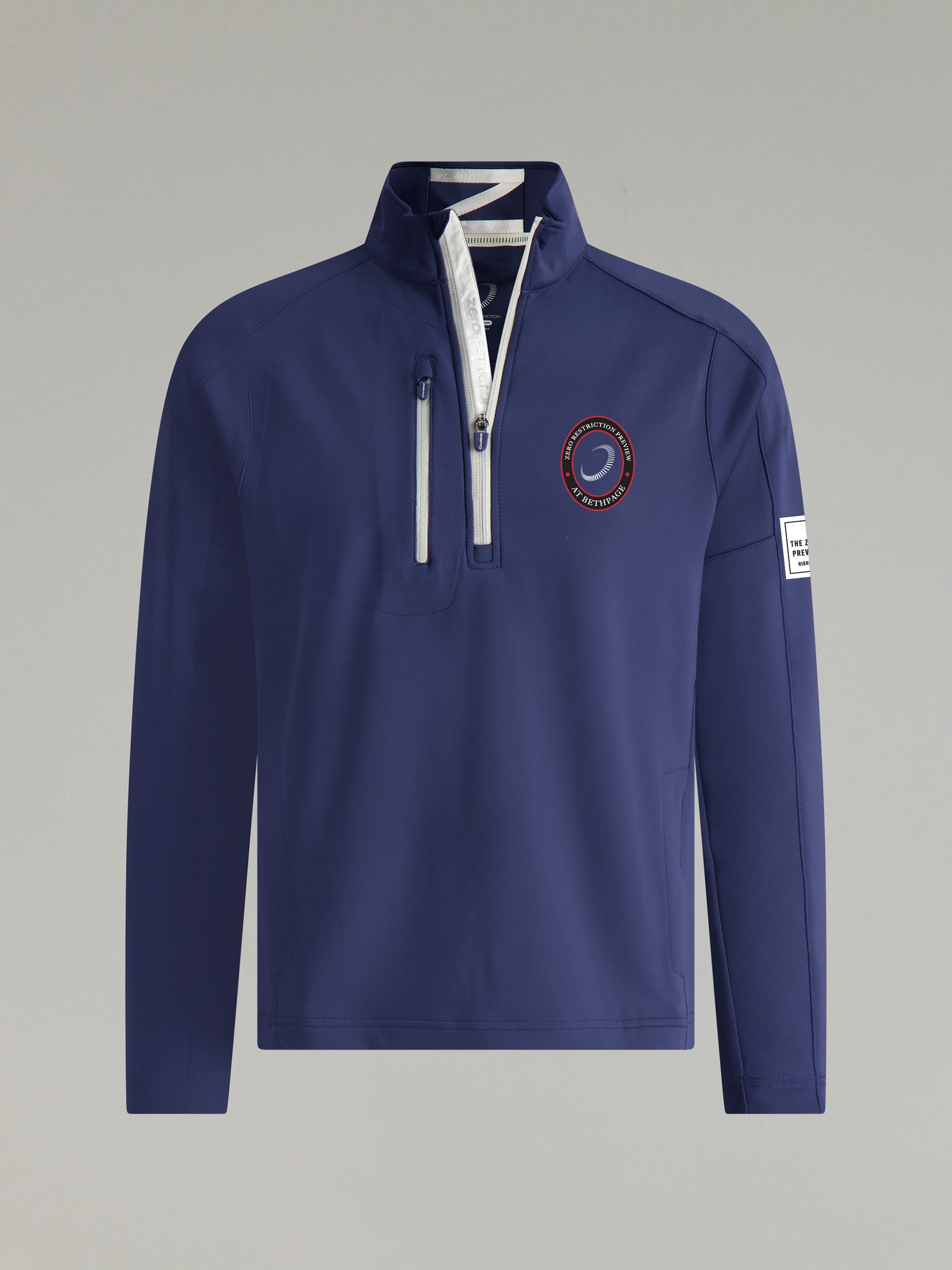 NAVY/METALLIC SILVER 
