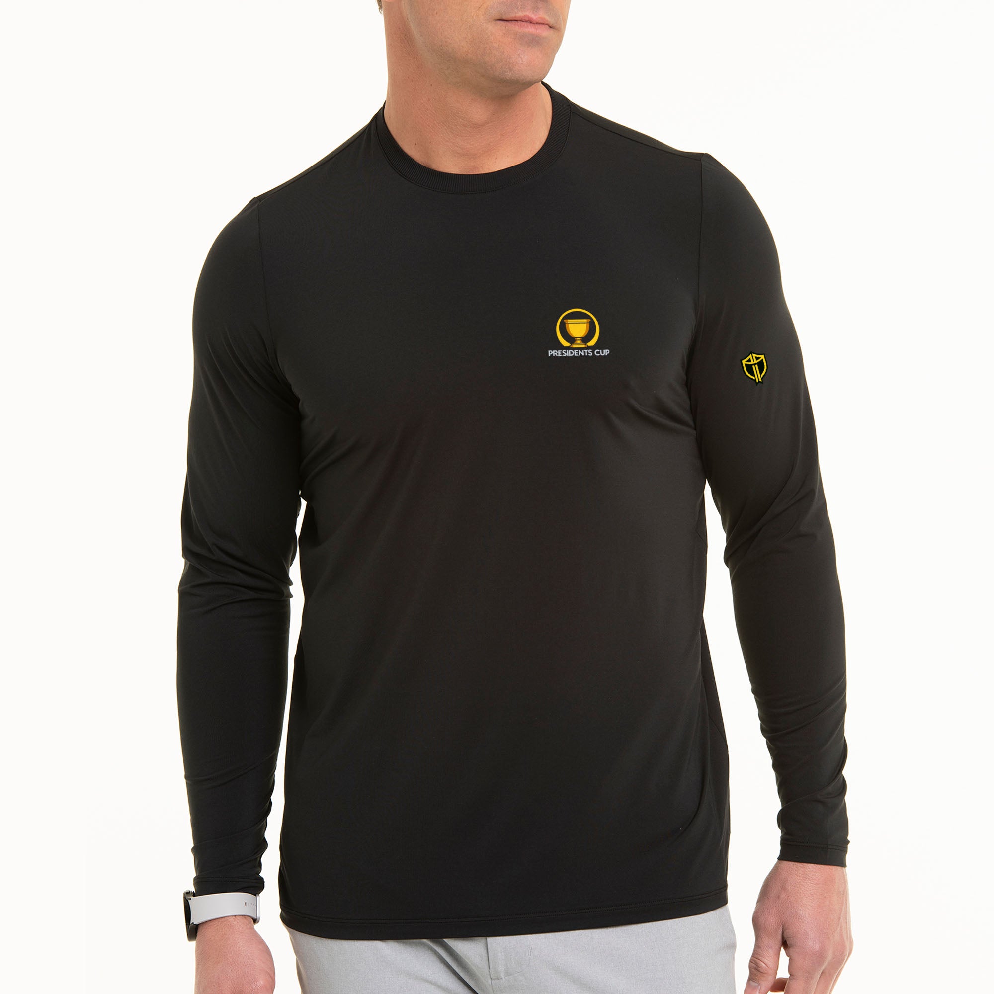 JIM LONG SLEEVE TEE  | INTERNATIONAL TEAM | BLACK - Zero Restriction