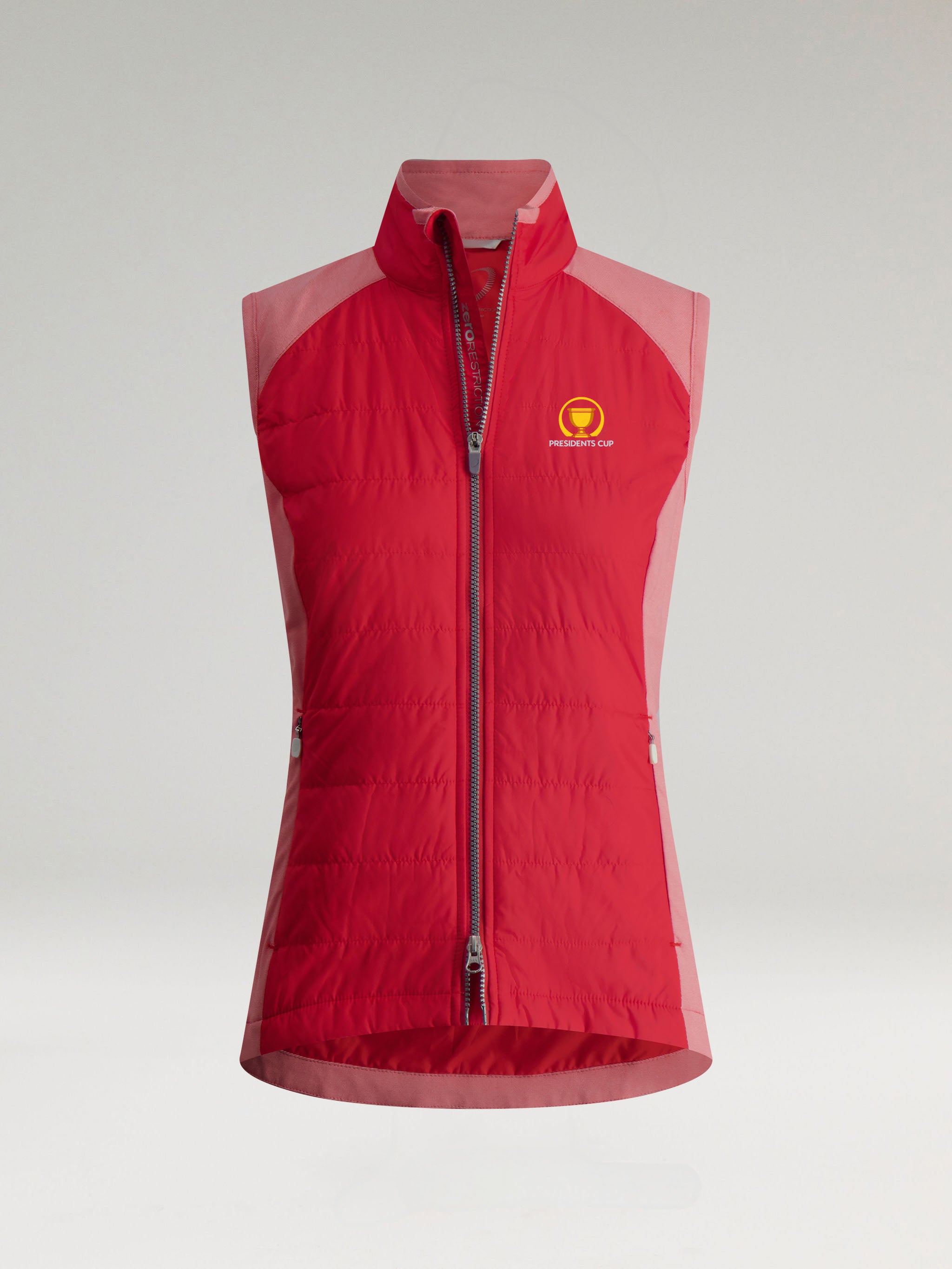 CLUBHAUS Fake layered Vest + Polo ’25 XL RLX Golf Jumper - RL Tour Pro Logo Quilted Vest - Refined