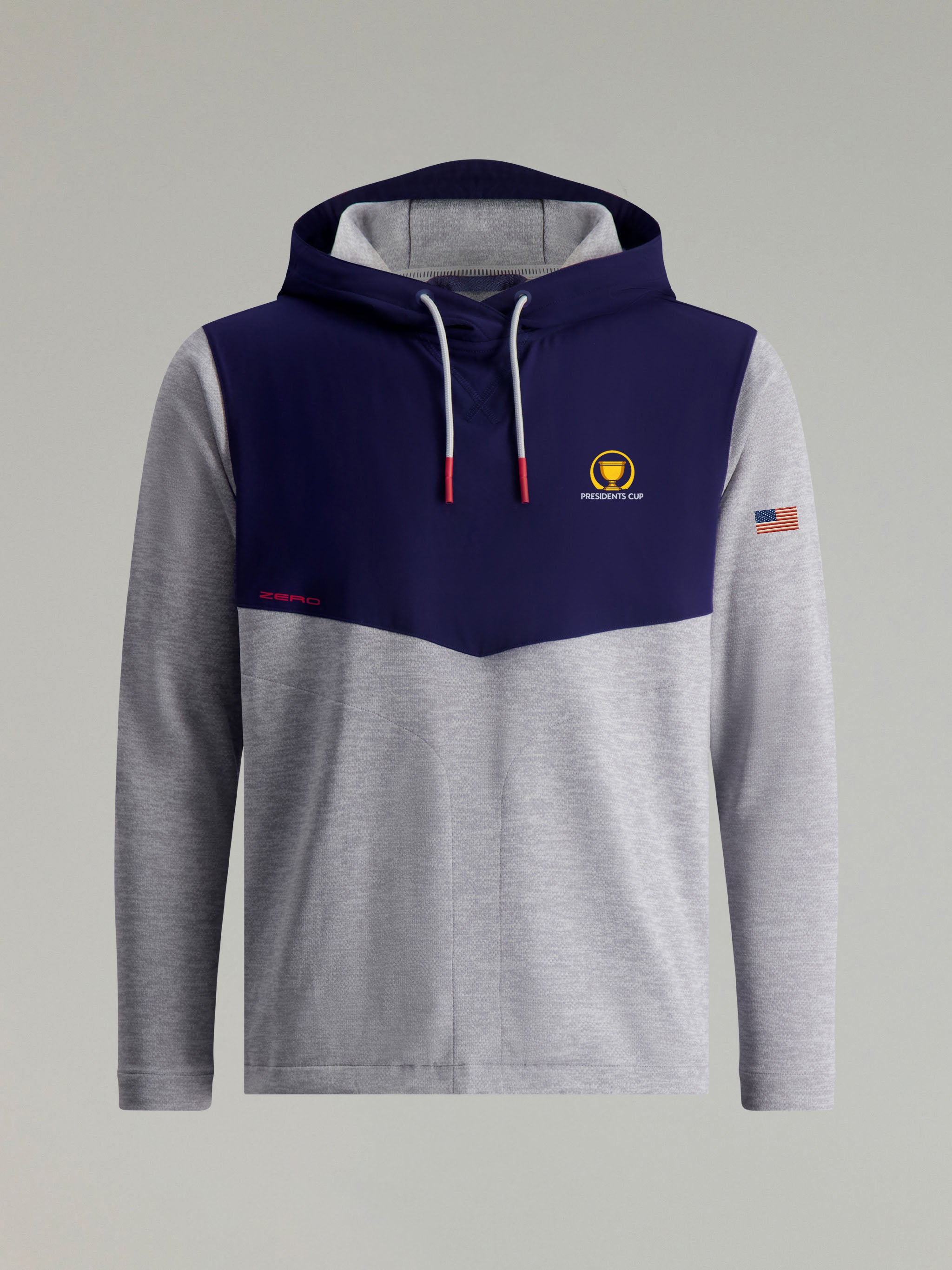 TYSON HOODIE | U.S. TEAM | GREY HEATHER/NAVY