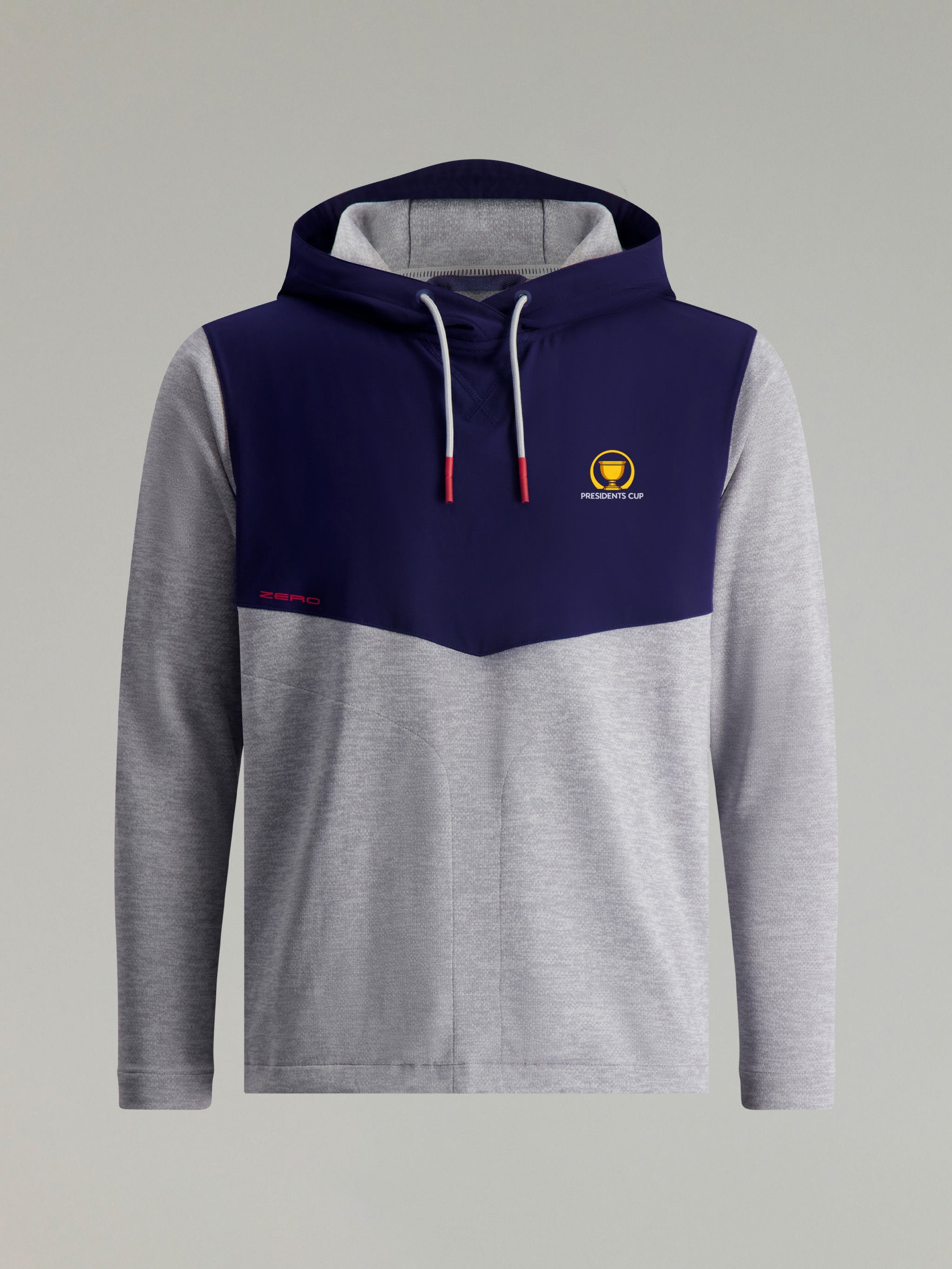 TYSON HOODIE | PRESIDENTS CUP ICON | GREY HEATHER/NAVY