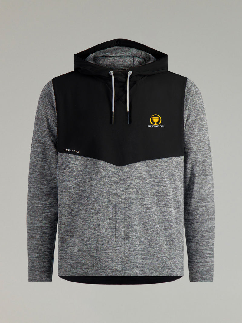 TYSON HOODIE | PRESIDENTS CUP ICON | BLACK/METALLIC SILVER