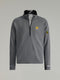 Z425 L/S 1/4 ZIP | INTERNATIONAL TEAM | CHARCOAL HEATHER/BLACK - Zero Restriction