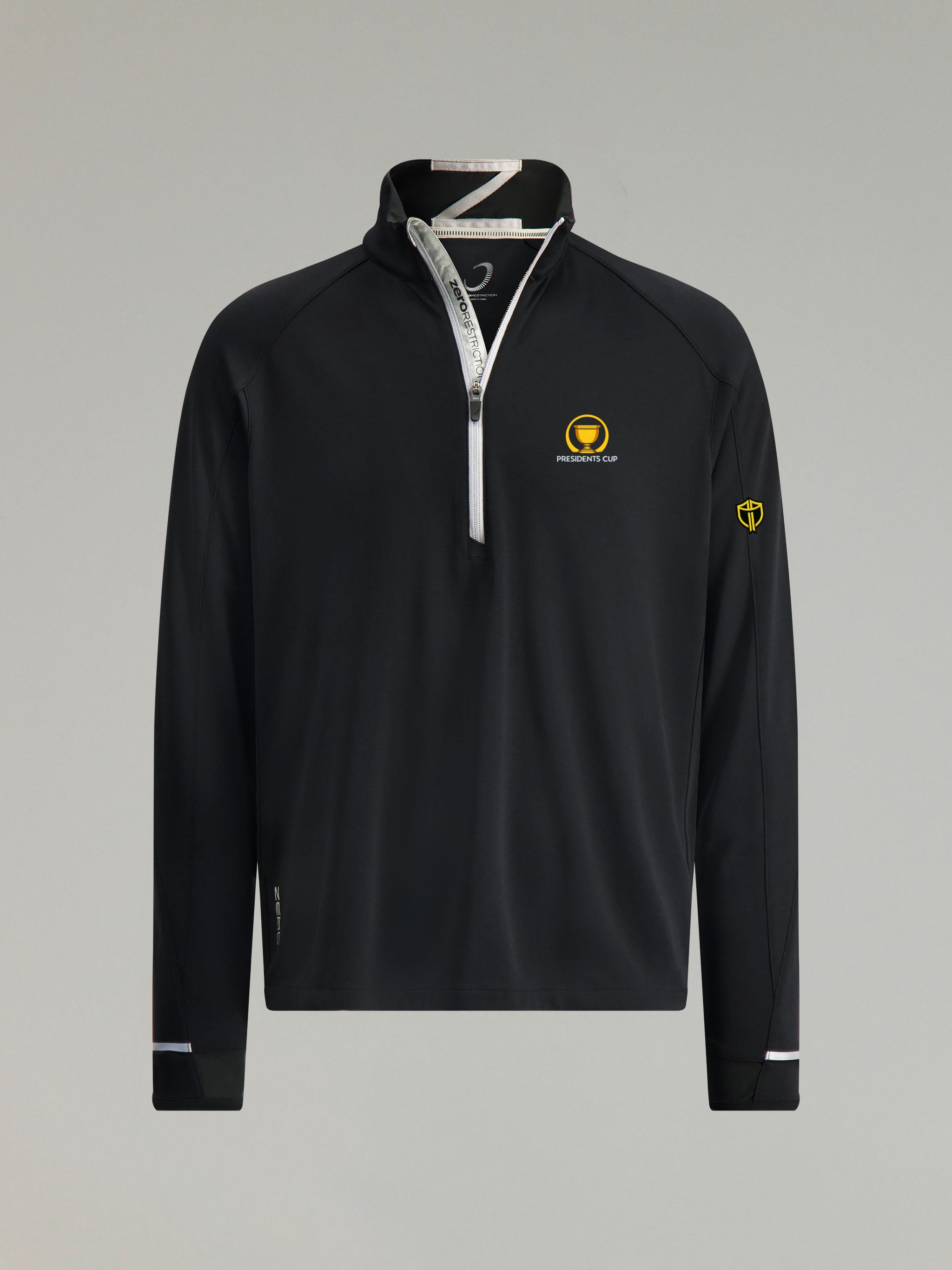 Z425 L/S 1/4 ZIP | INTERNATIONAL TEAM | BLACK - Zero Restriction