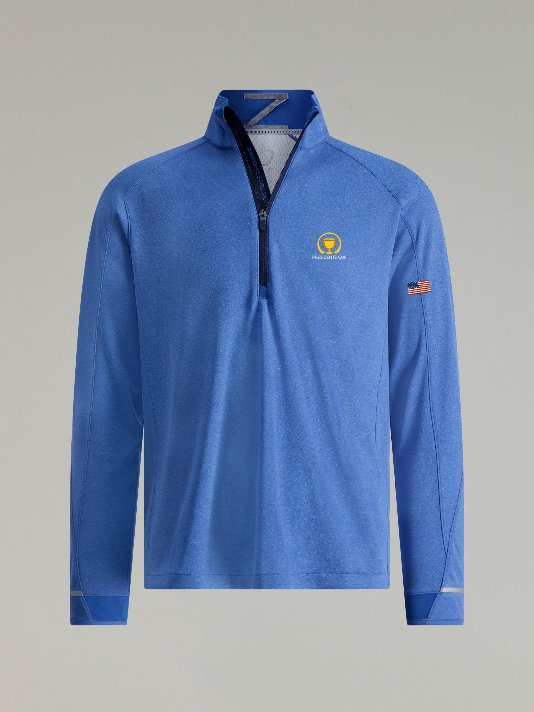 Z425 1/4 Zip | U.S. TEAM | ULTRAMARINE HEATHER - Zero Restriction