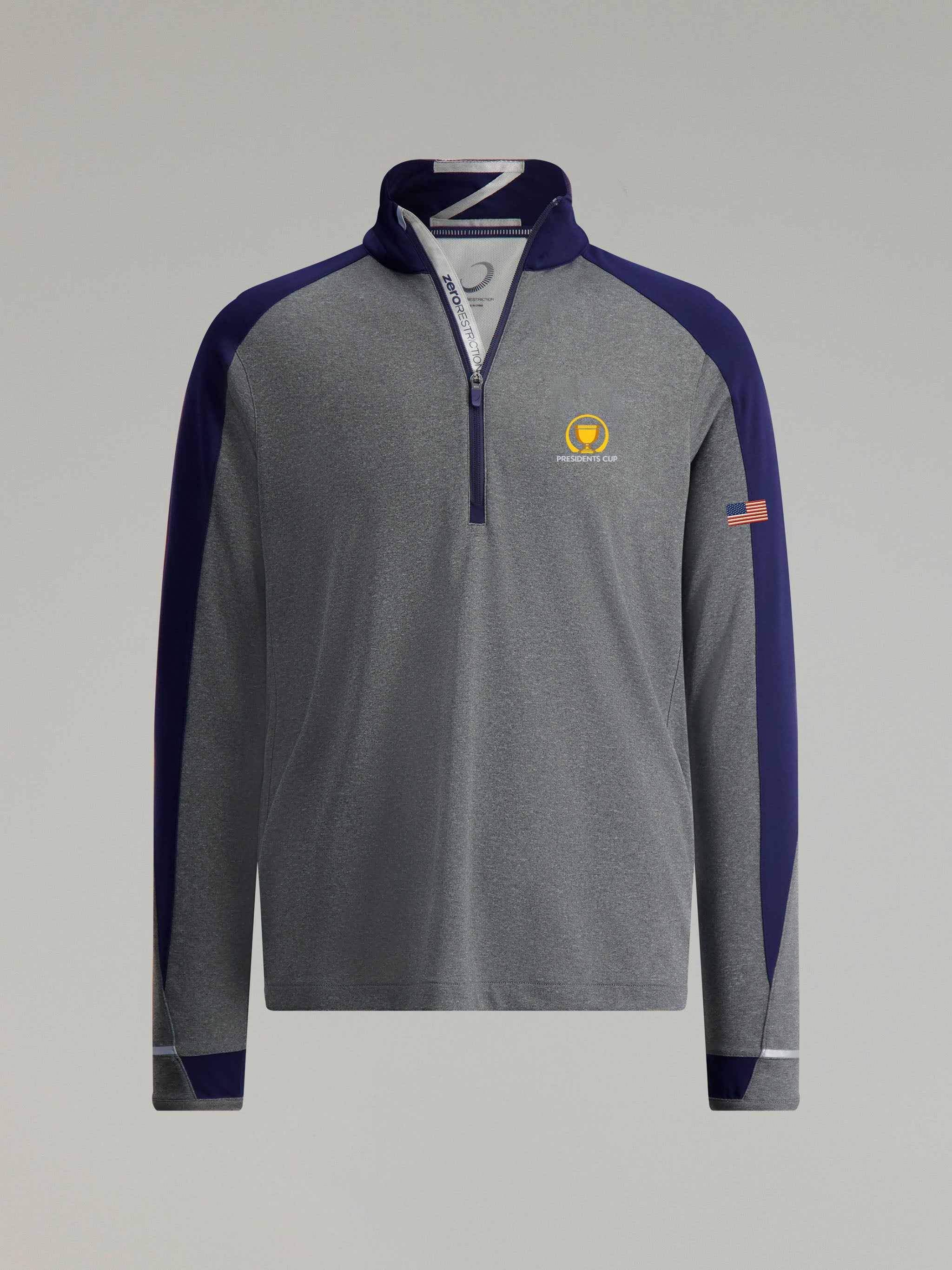 Z425 1/4 Zip | U.S. TEAM | CHARCOAL/NAVY - Zero Restriction