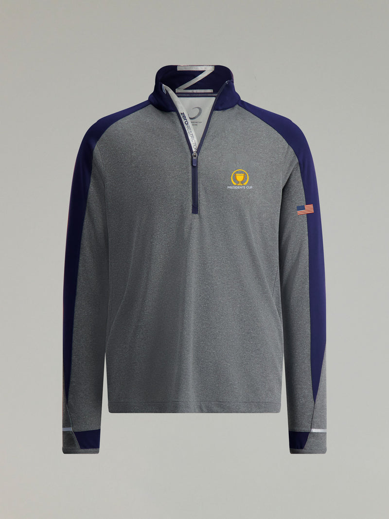 Z425 1/4 Zip | U.S. TEAM | CHARCOAL/NAVY