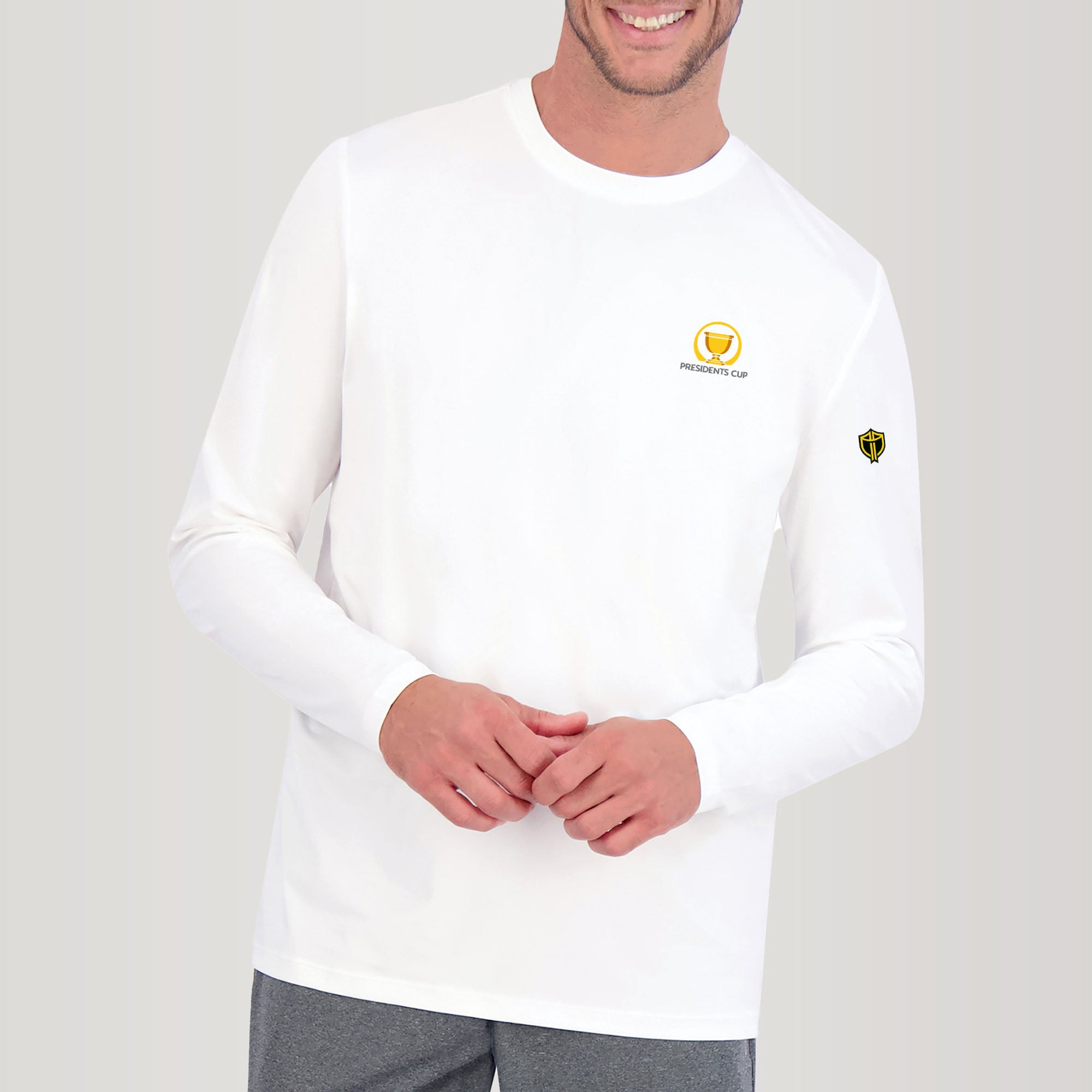 JIM LONG SLEEVE TEE | INTERNATIONAL TEAM | WHITE - Zero Restriction