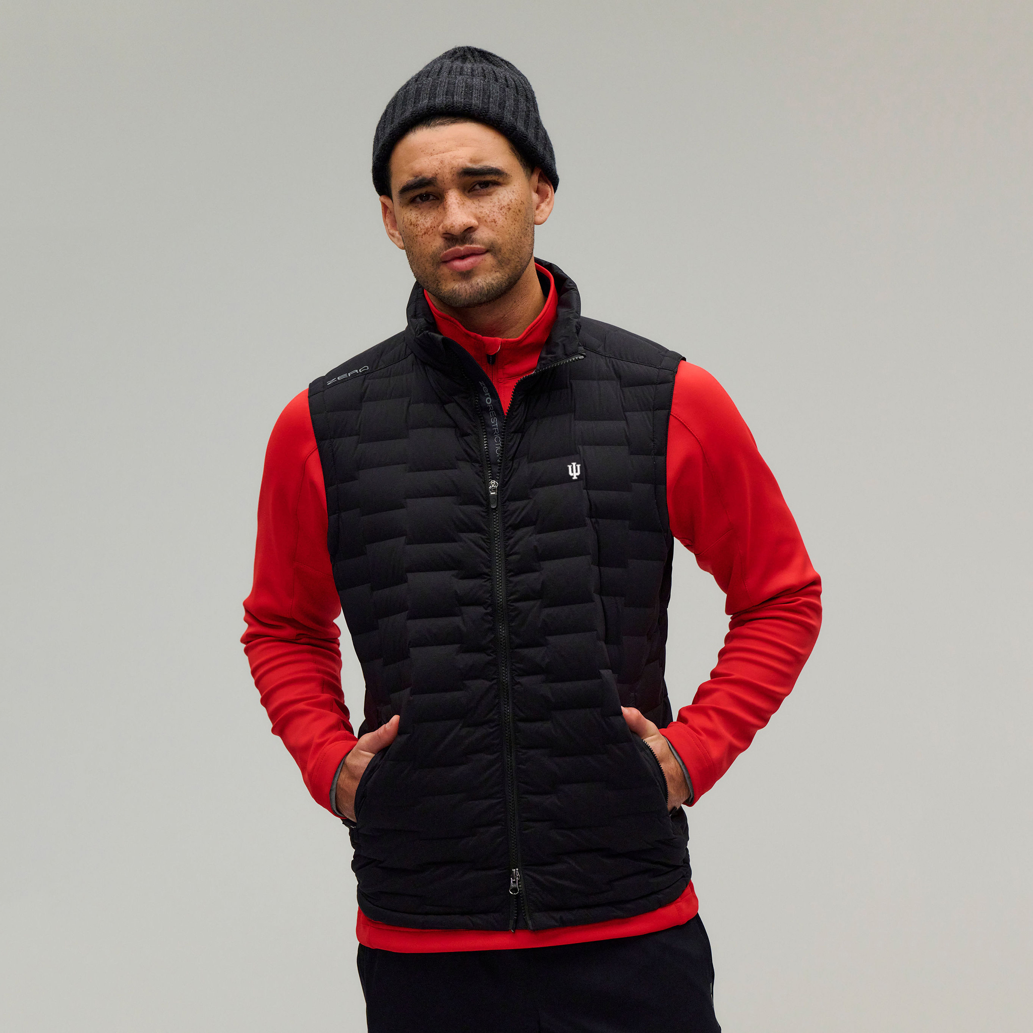 Indiana | Future Vest | Collegiate | Black