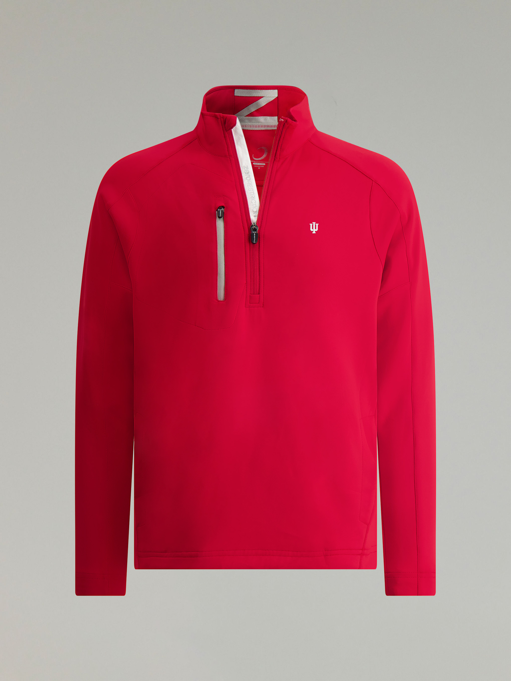Indiana | Z500 1/4 Zip Pullover | Collegiate | Crimson