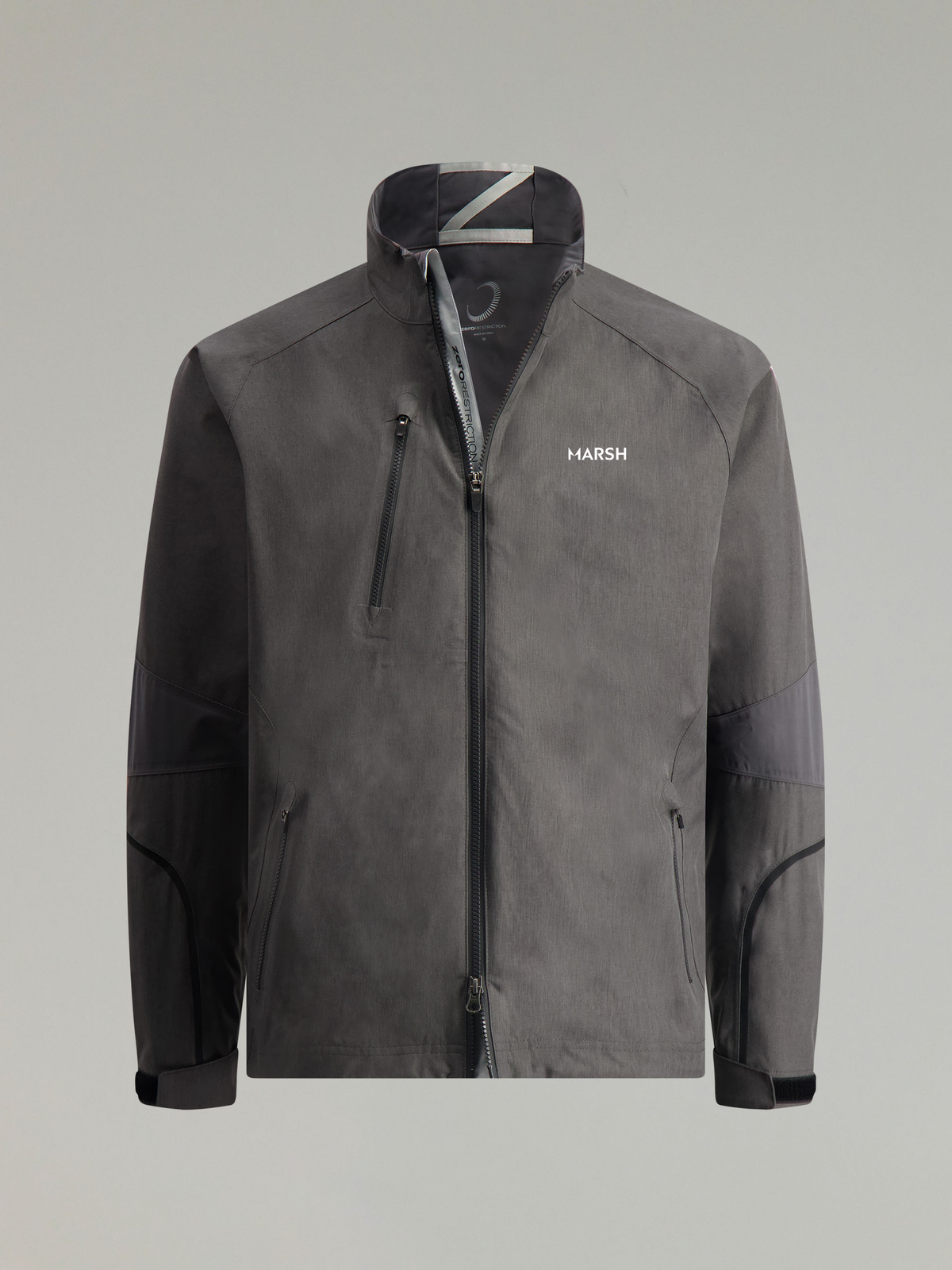 Power Torque Full Zip | Marsh | Charcoal Melange