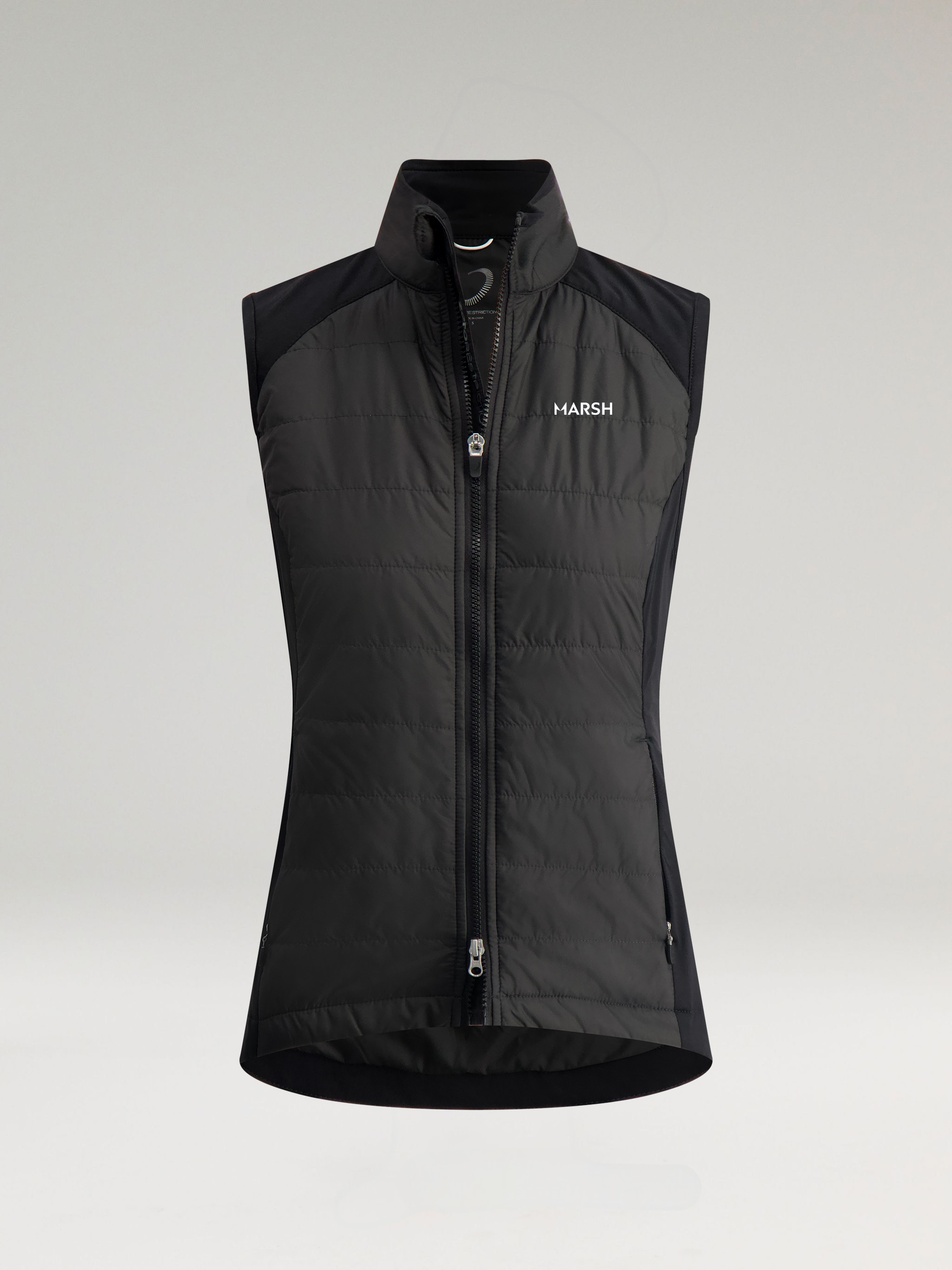 Tess Vest | Marsh Mosaic | Black - Zero Restriction