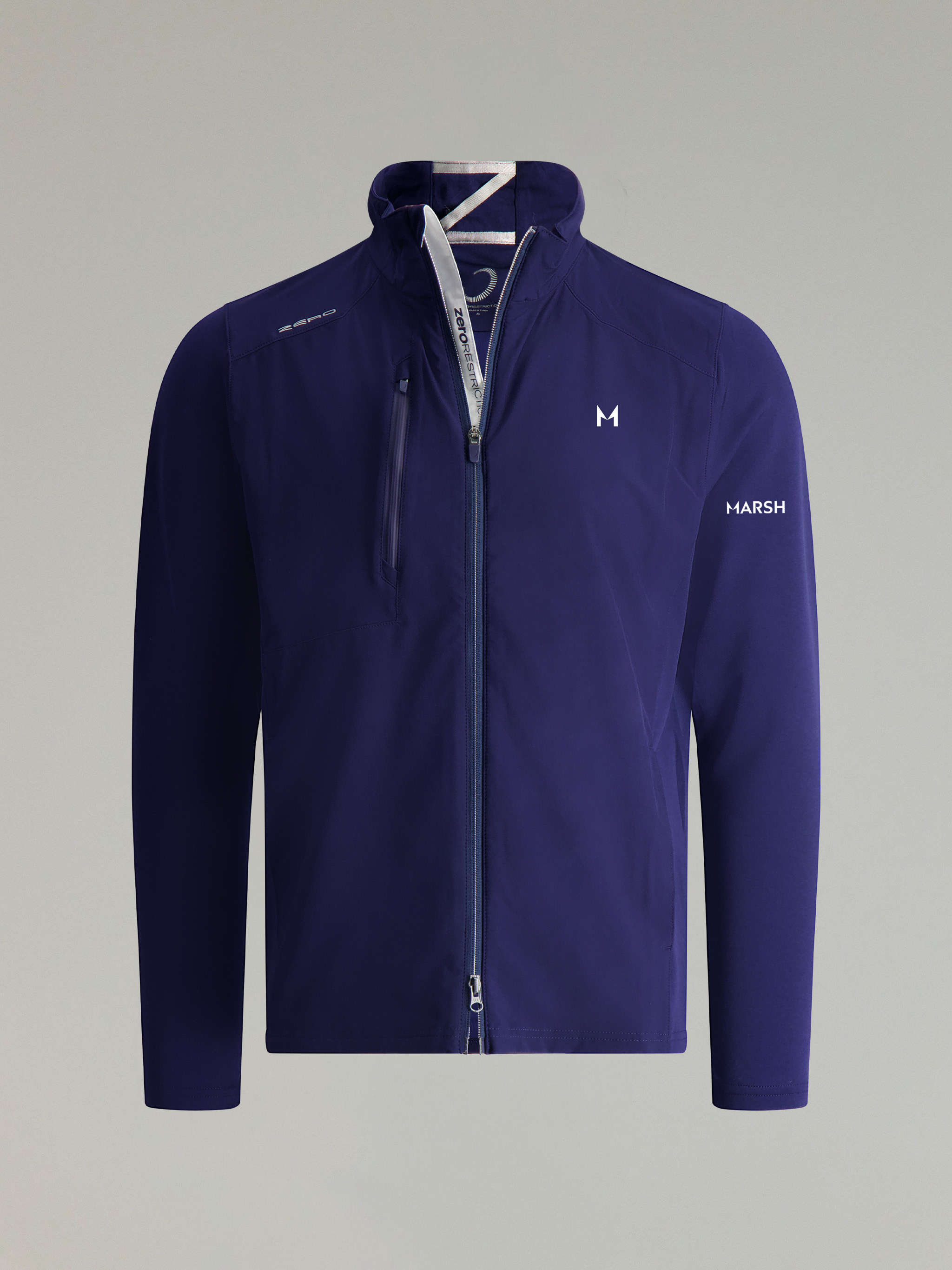 Z710 Full Zip Jacket | Marsh Mosaic | Navy - Zero Restriction