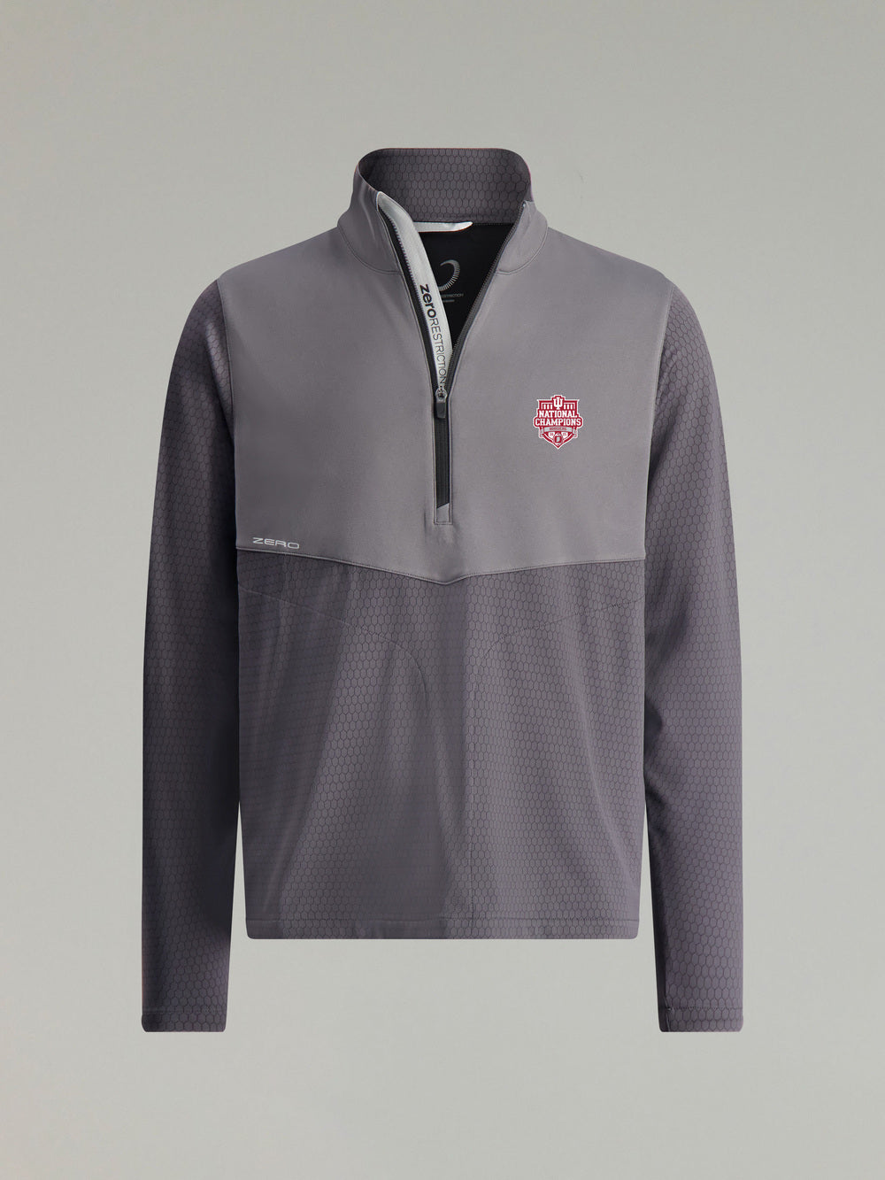 HEX 1/4 ZIP | INDIANA CHAMPIONS | CHARCOAL - Zero Restriction