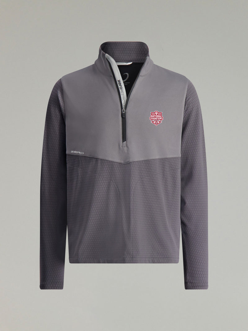 HEX 1/4 ZIP | INDIANA CHAMPIONS | CHARCOAL