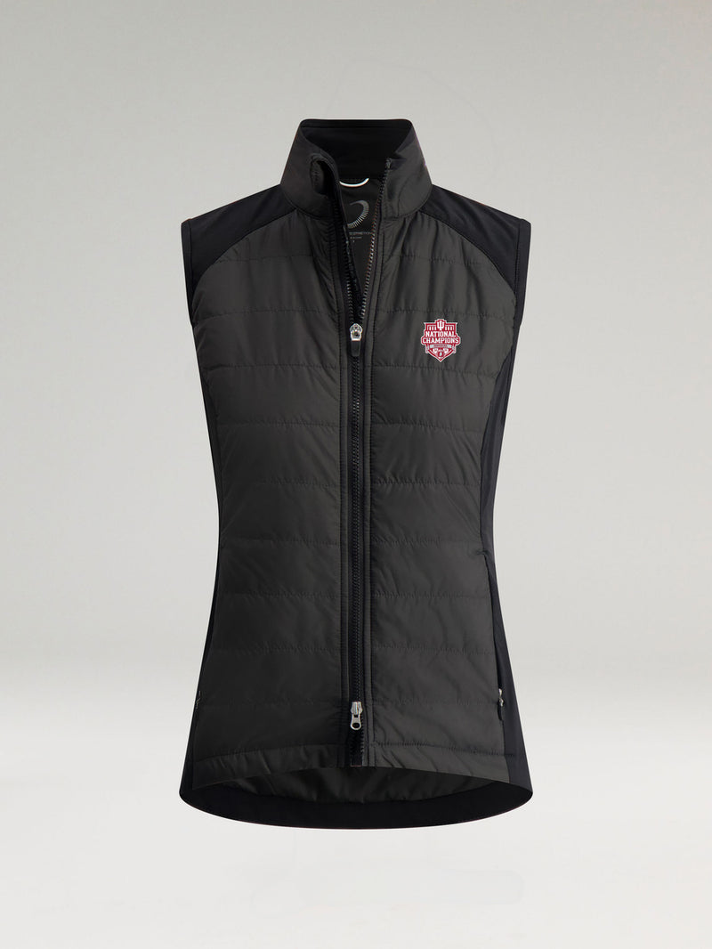 TESS VEST | INDIANA CHAMPIONS | BLACK