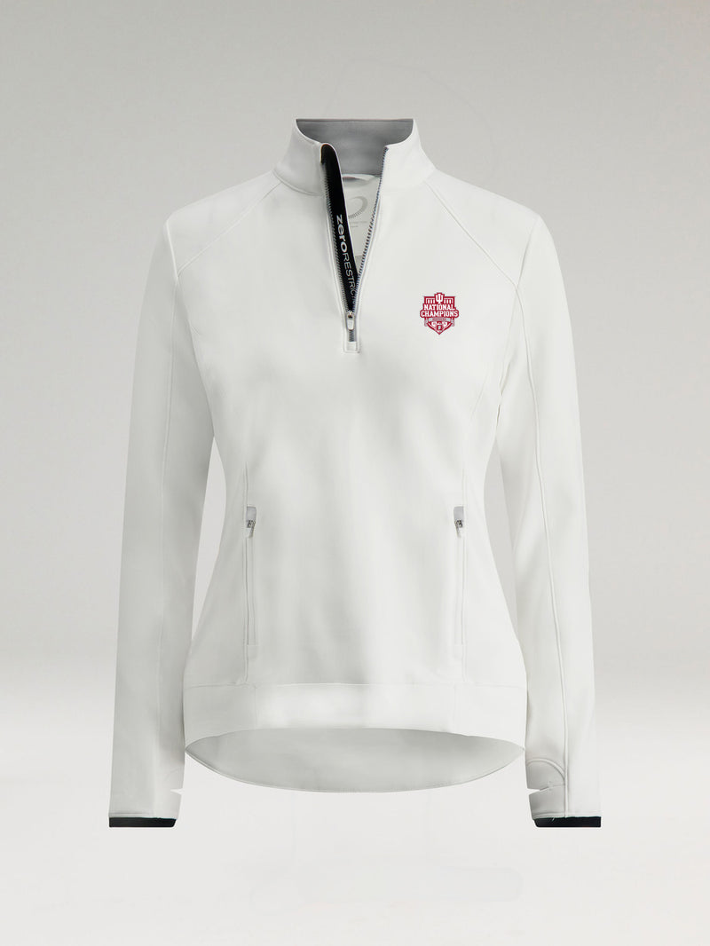 SOFIA PULLOVER | INDIANA CHAMPIONS | WHITE/SILVER