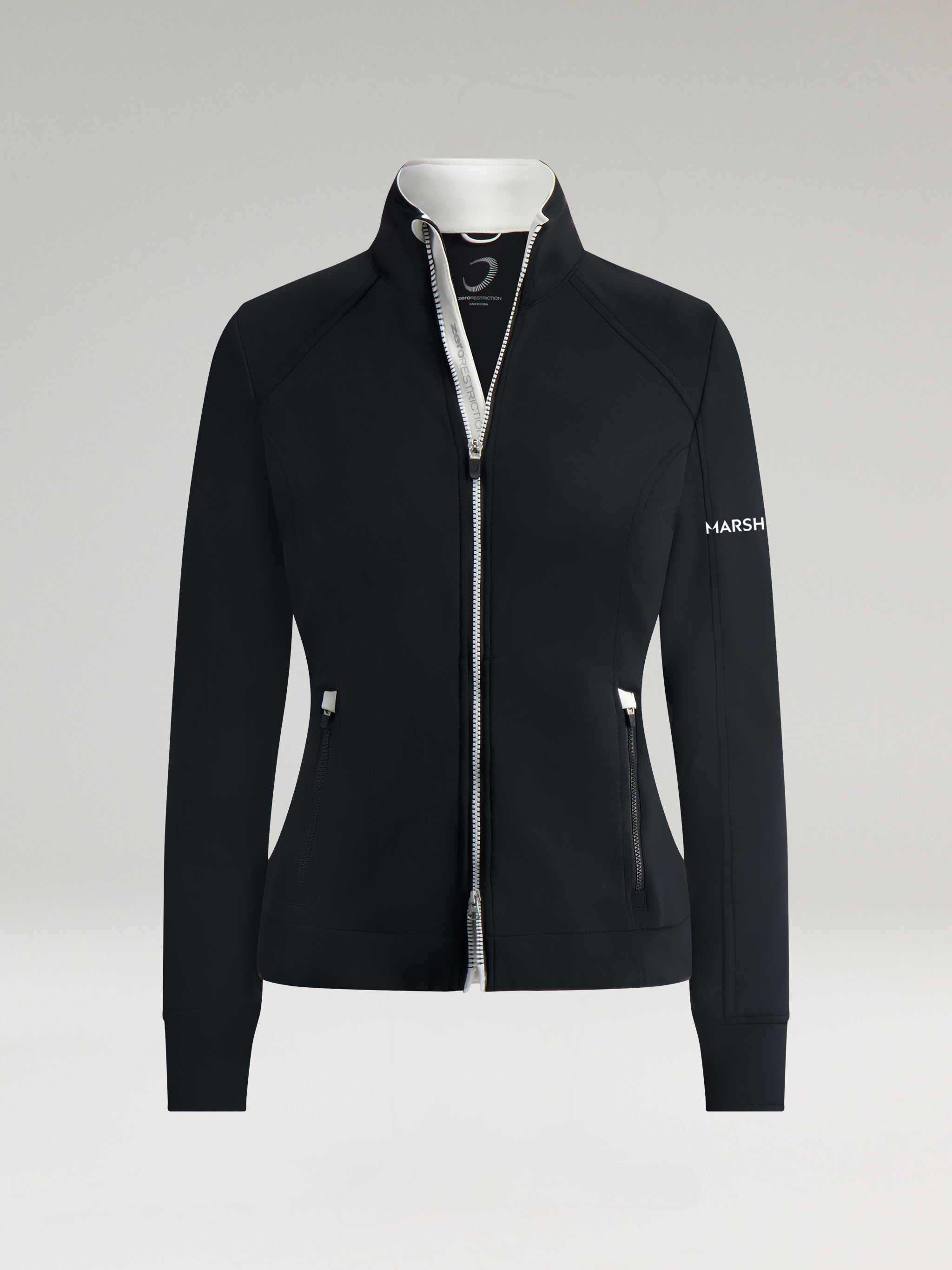 Z500 Mikaela Full Zip | Marsh | Black