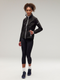Hooded Olivia Jacket | Marsh Mosaic | Black/Metallic Silver - Zero Restriction