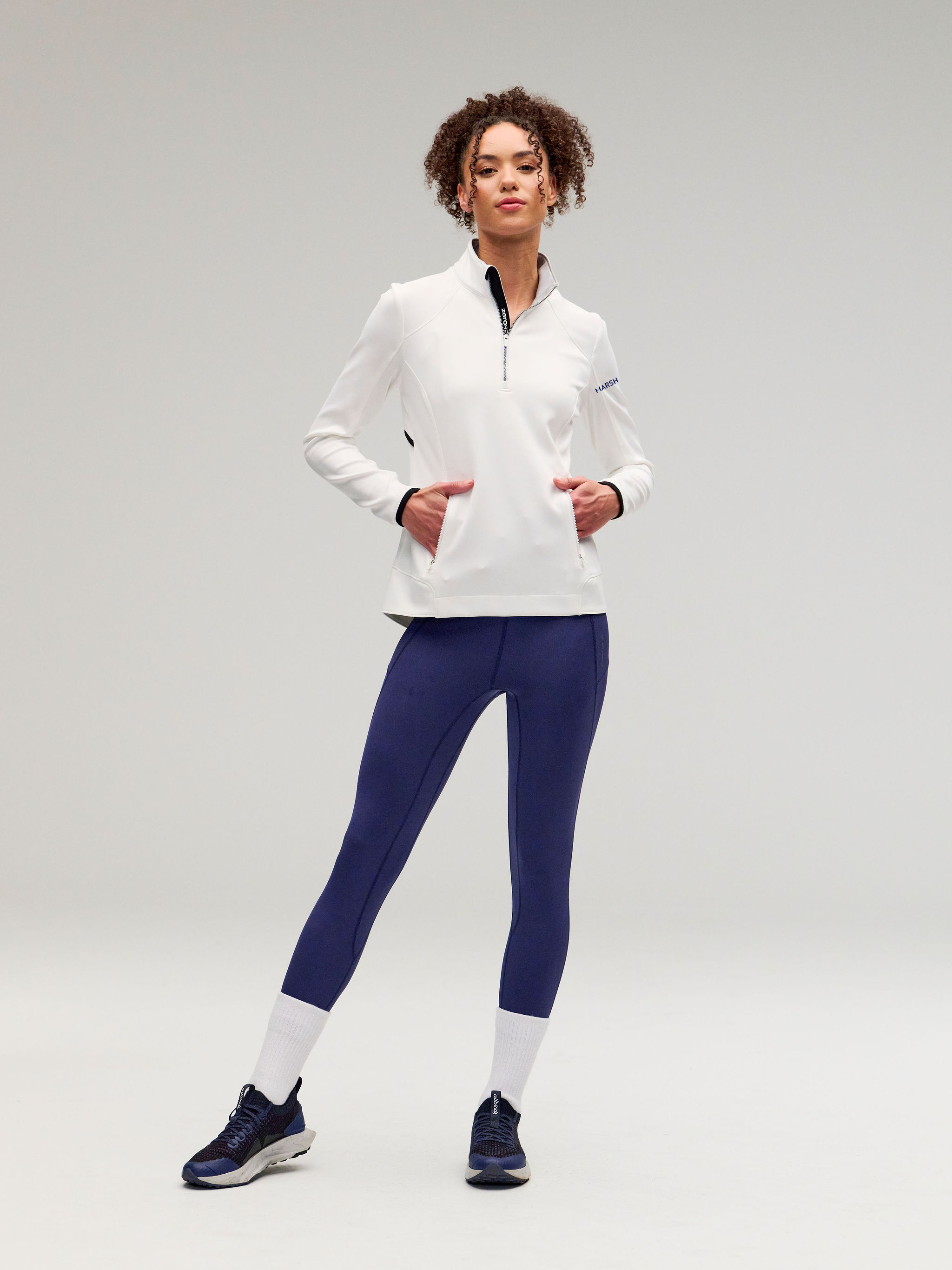 Sofia Z500 Pullover | Marsh | White/Silver