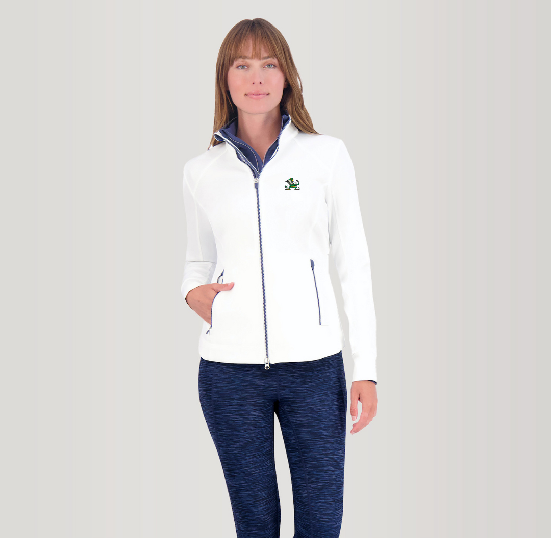 NOTRE DAME | Z500 Mikaela Full Zip | COLLEGIATE