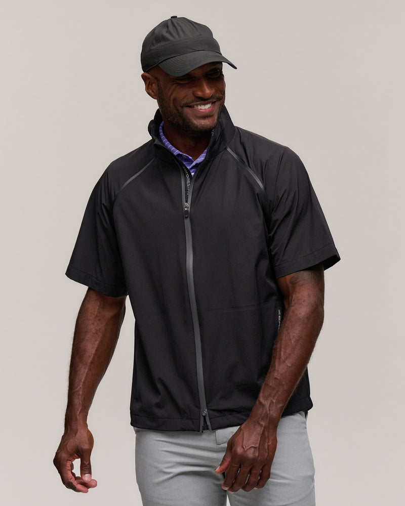 Stretch Hybrid Waterproof Quarter Zip