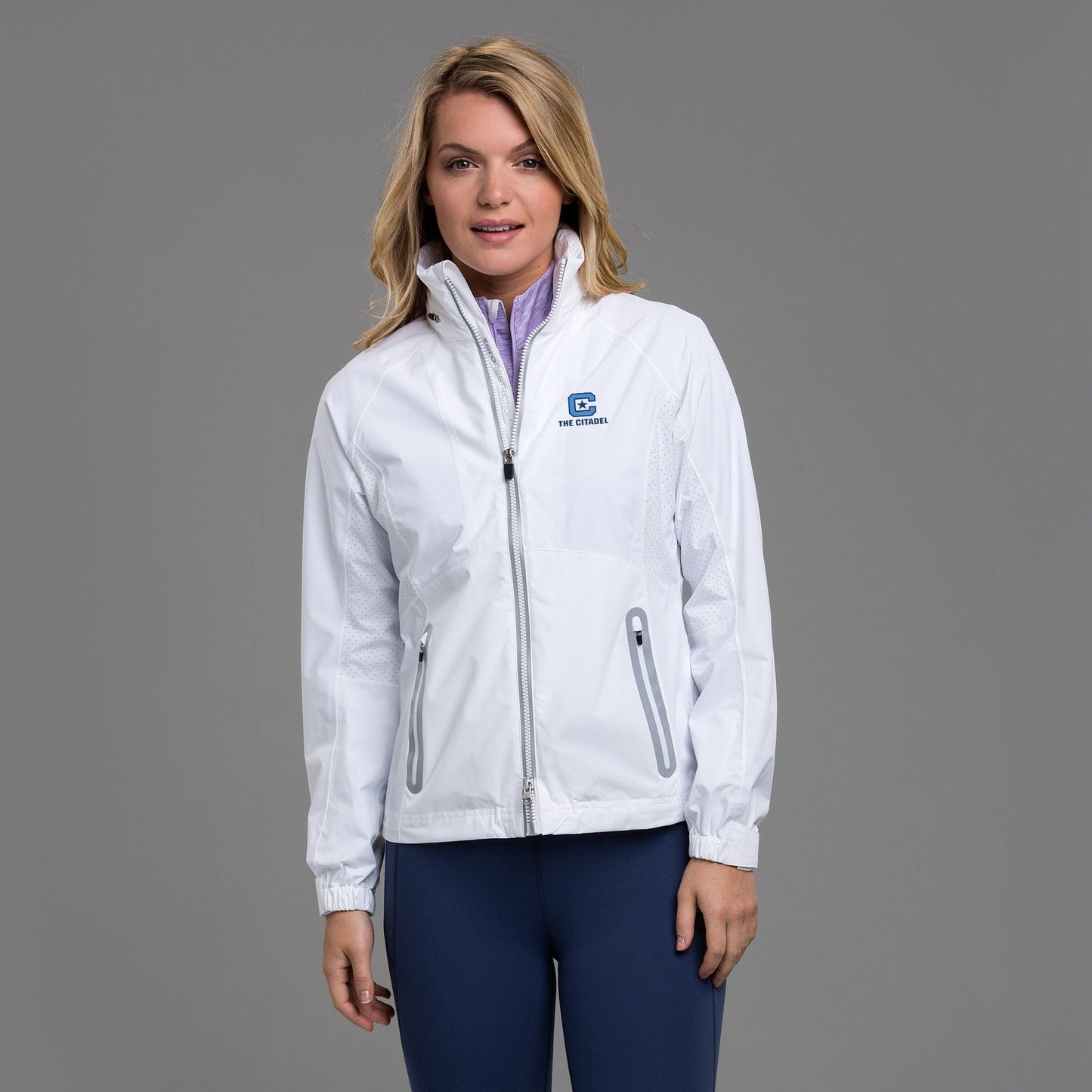 The Citadel | Hooded Olivia Jacket | Collegiate