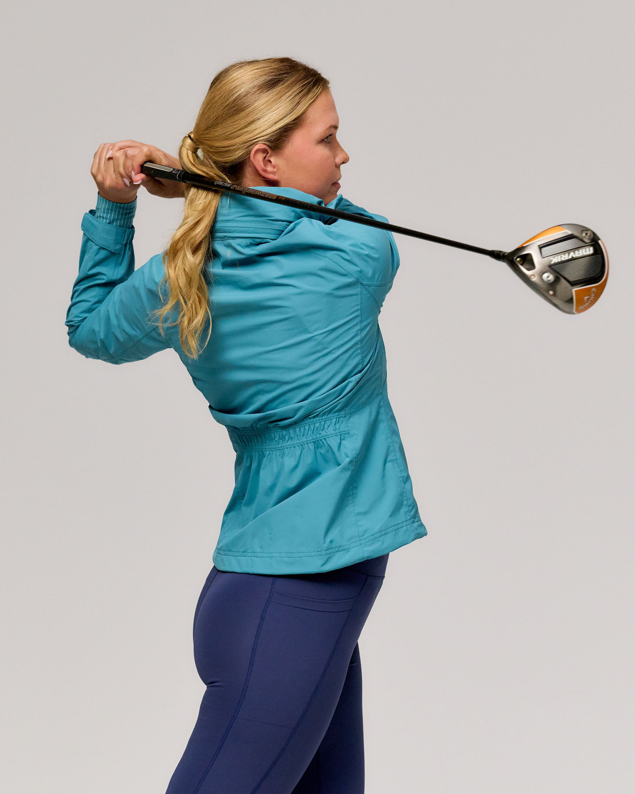 Olivia Waterproof Hooded Golf Jacket | Zero Restriction