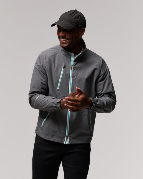 Power Torque Waterproof Full Zip Golf Jacket | Zero Restriction