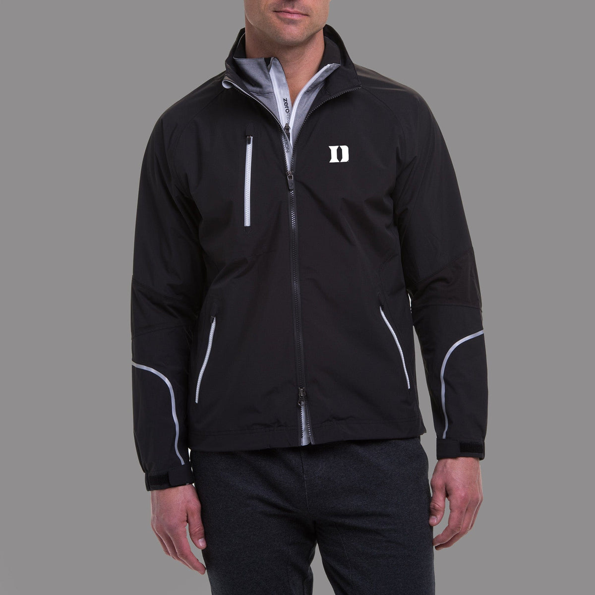 BLACK/METALLIC SILVER