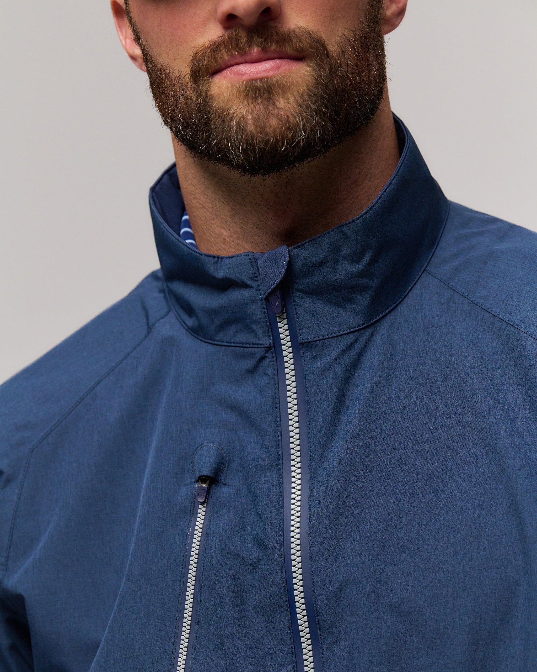 Power Torque Waterproof Full Zip Golf Jacket | Zero Restriction