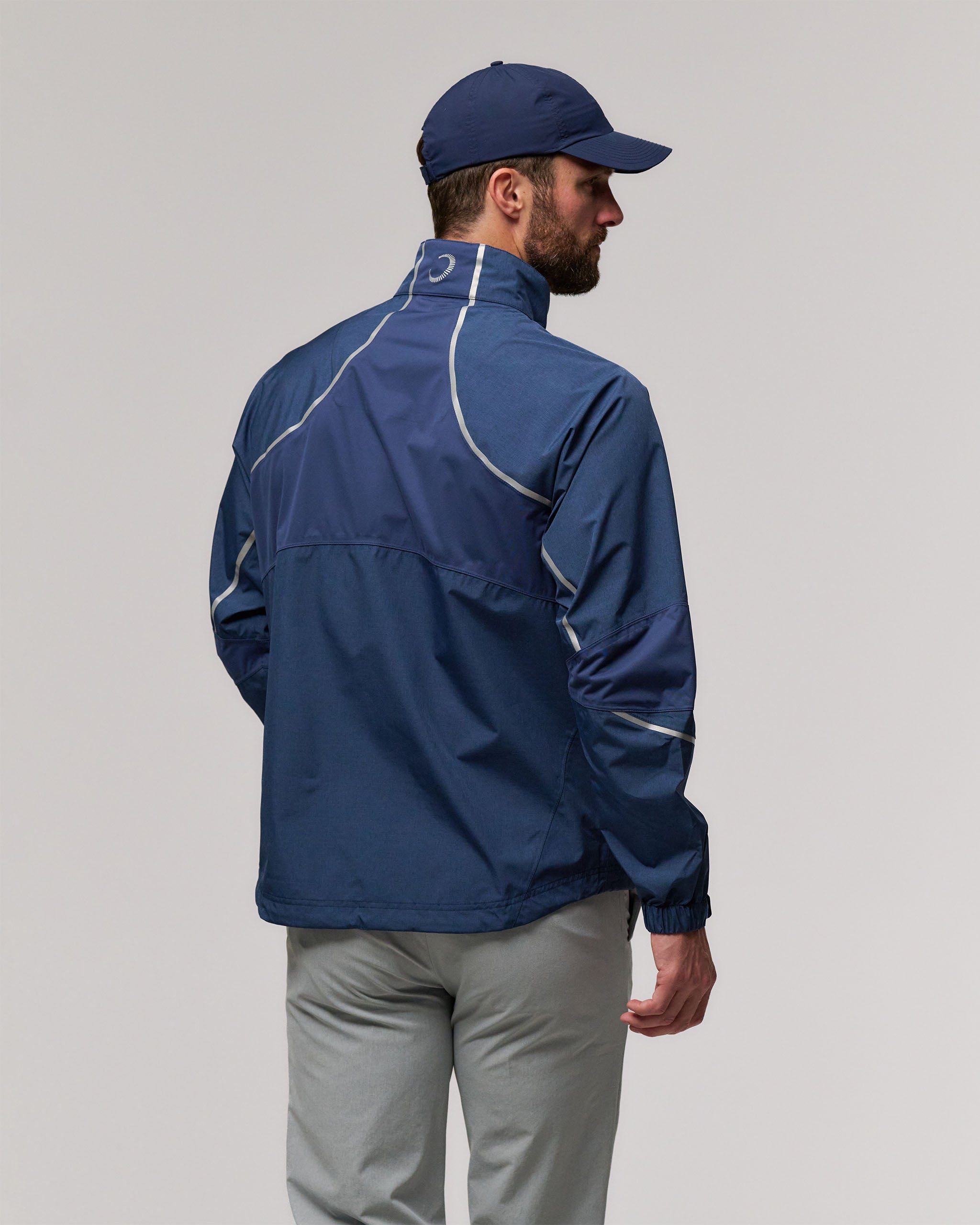 Power Torque Waterproof Full Zip Golf Jacket | Zero Restriction