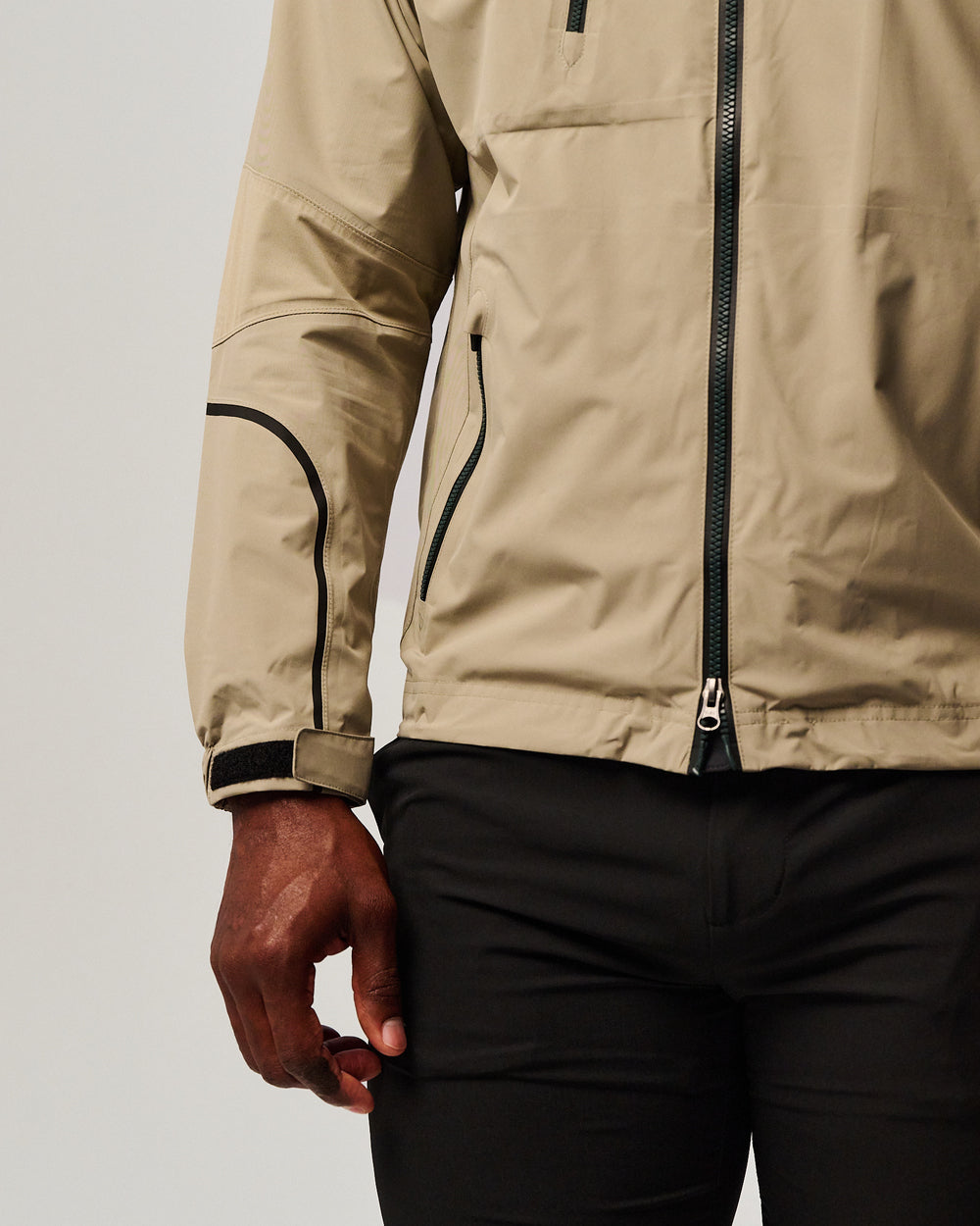 Power Torque Waterproof Full Zip Golf Jacket | Zero Restriction