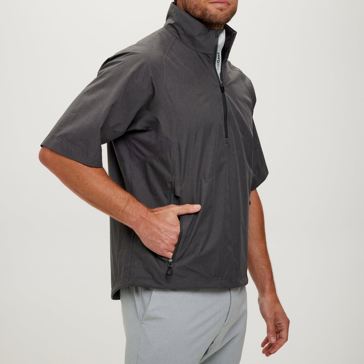 Power Torque 1/4 Zip Short Sleeve-Sale - Zero Restriction