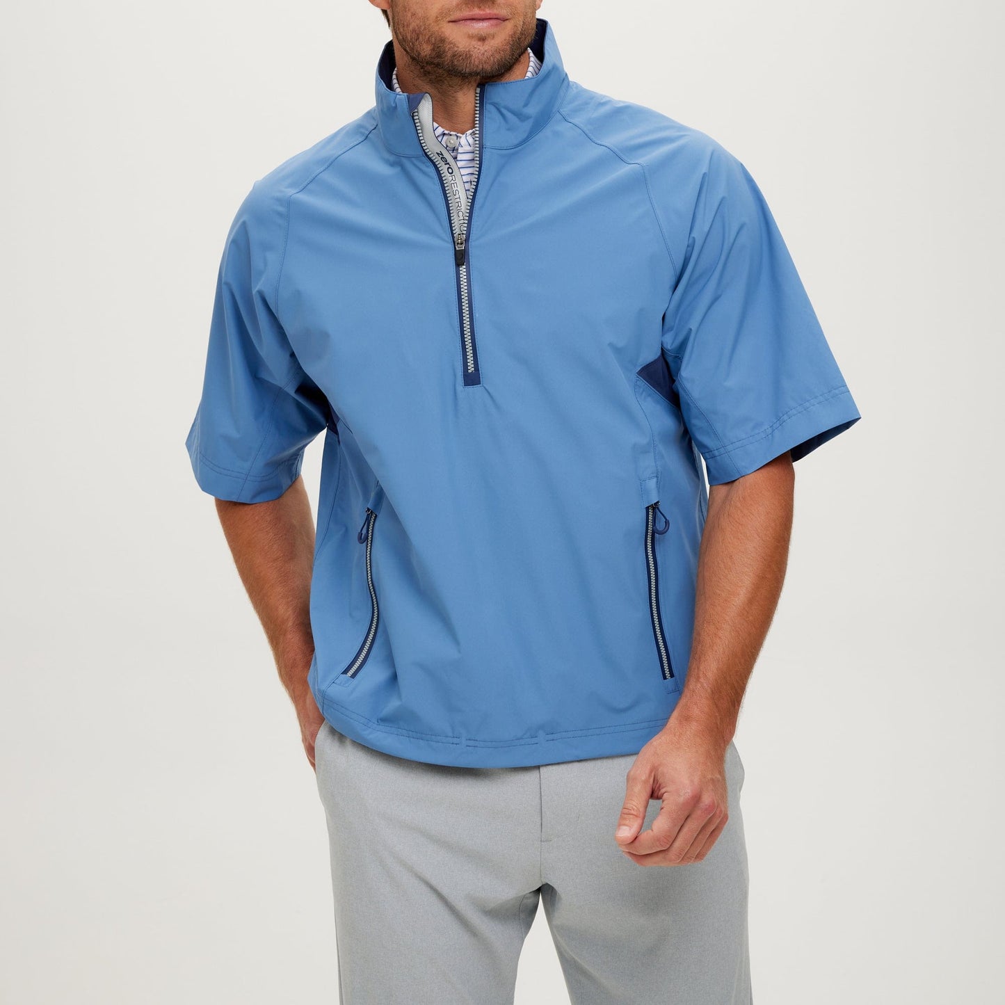 Power Torque 1/4 Zip Short Sleeve-Sale - Zero Restriction