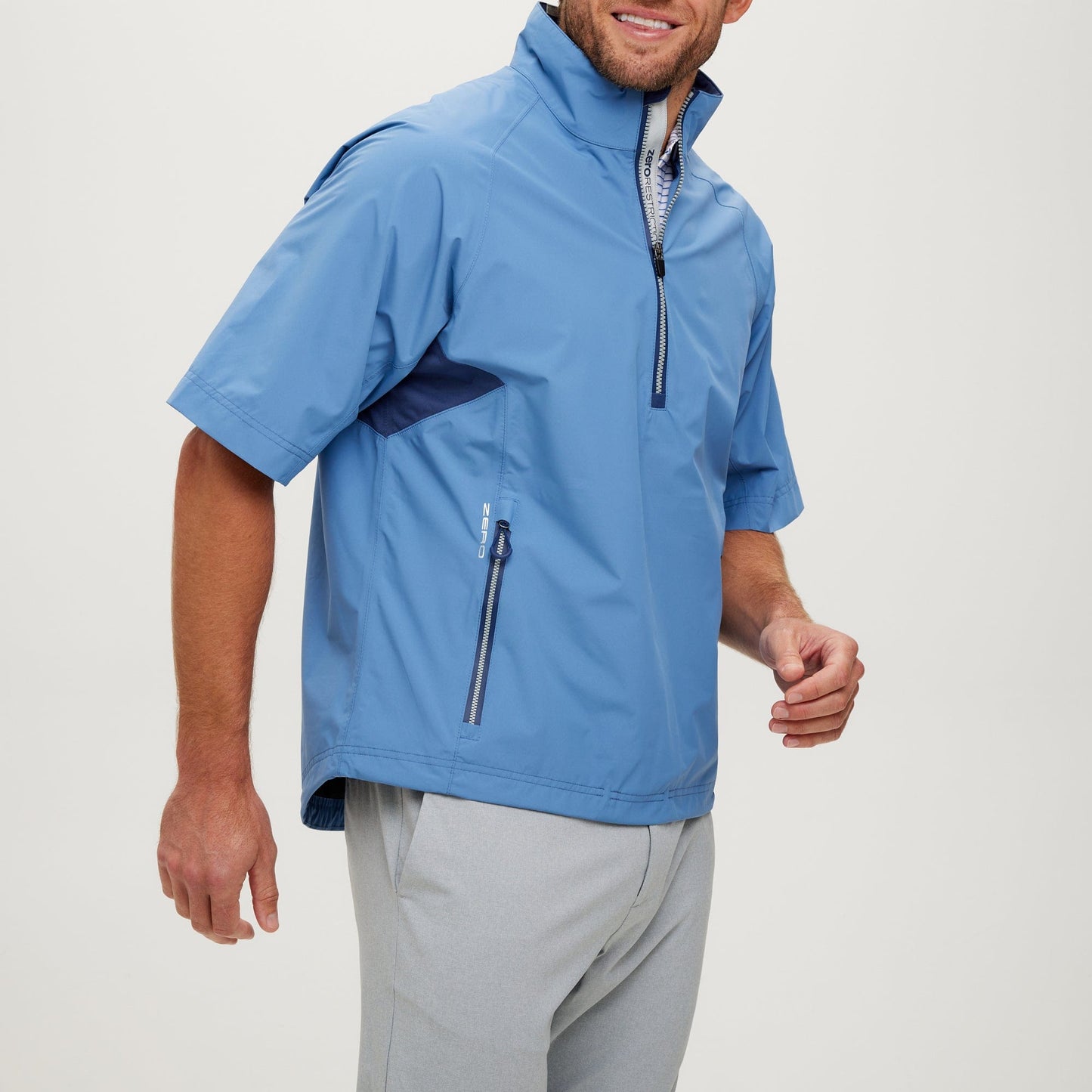 Power Torque 1/4 Zip Short Sleeve-Sale