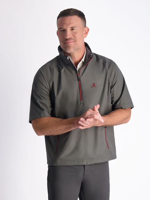 Alabama | Power Torque 1/4 Zip Short Sleeve | Collegiate – Zero