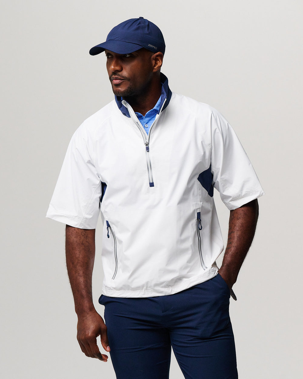WHITE/BLUE INDIGO