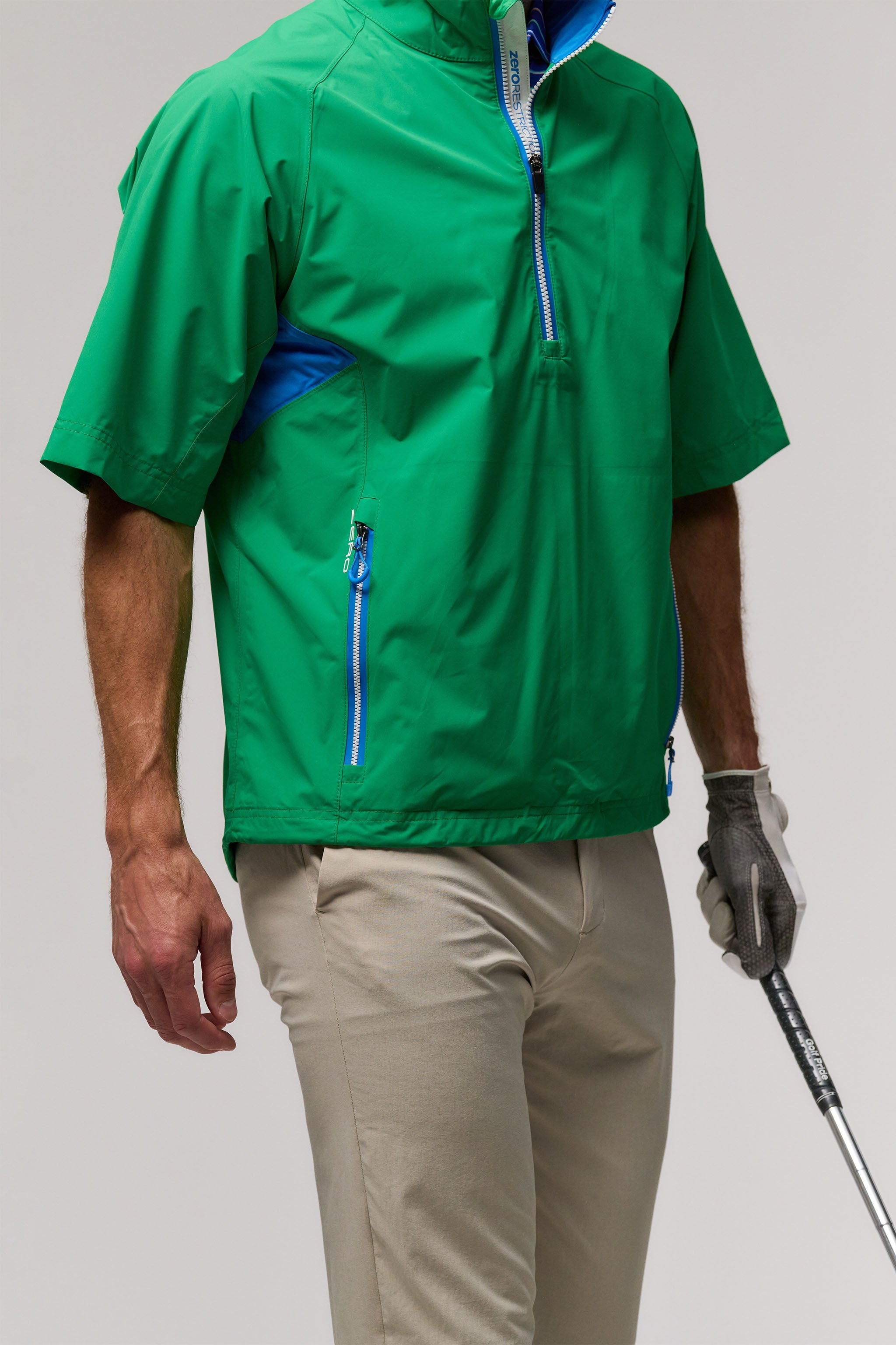 Power Torque Half Sleeve Waterproof Golf Quarter Zip | Zero