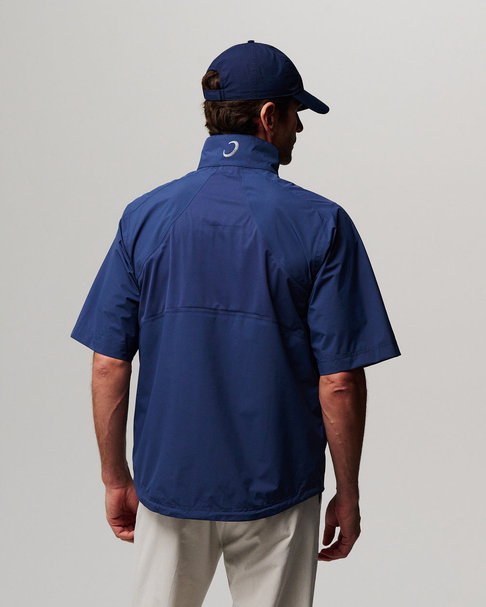 d*9様 60LINEN LAW i SLEEVE CUF JKT 未使用 Power Torque Half Sleeve Waterproof Golf Quarter Zip | Zero
