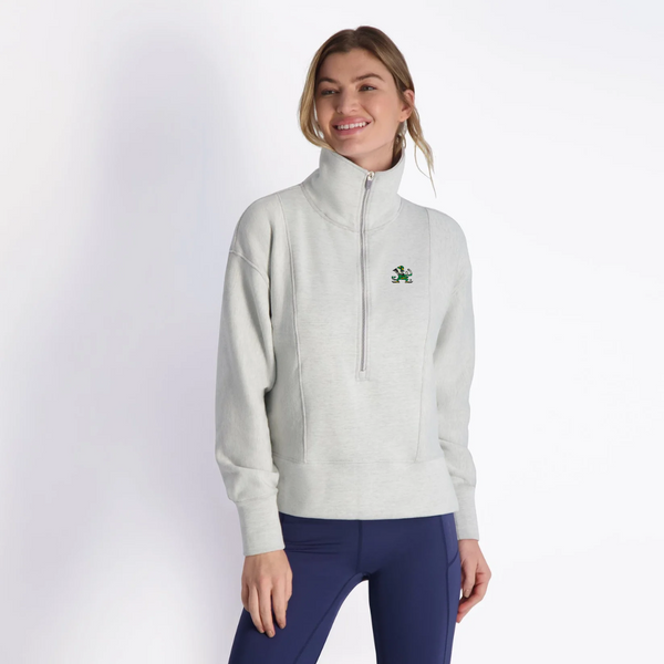 Notre Dame | REGAN ZIP MOCK | COLLEGIATE – Zero Restriction