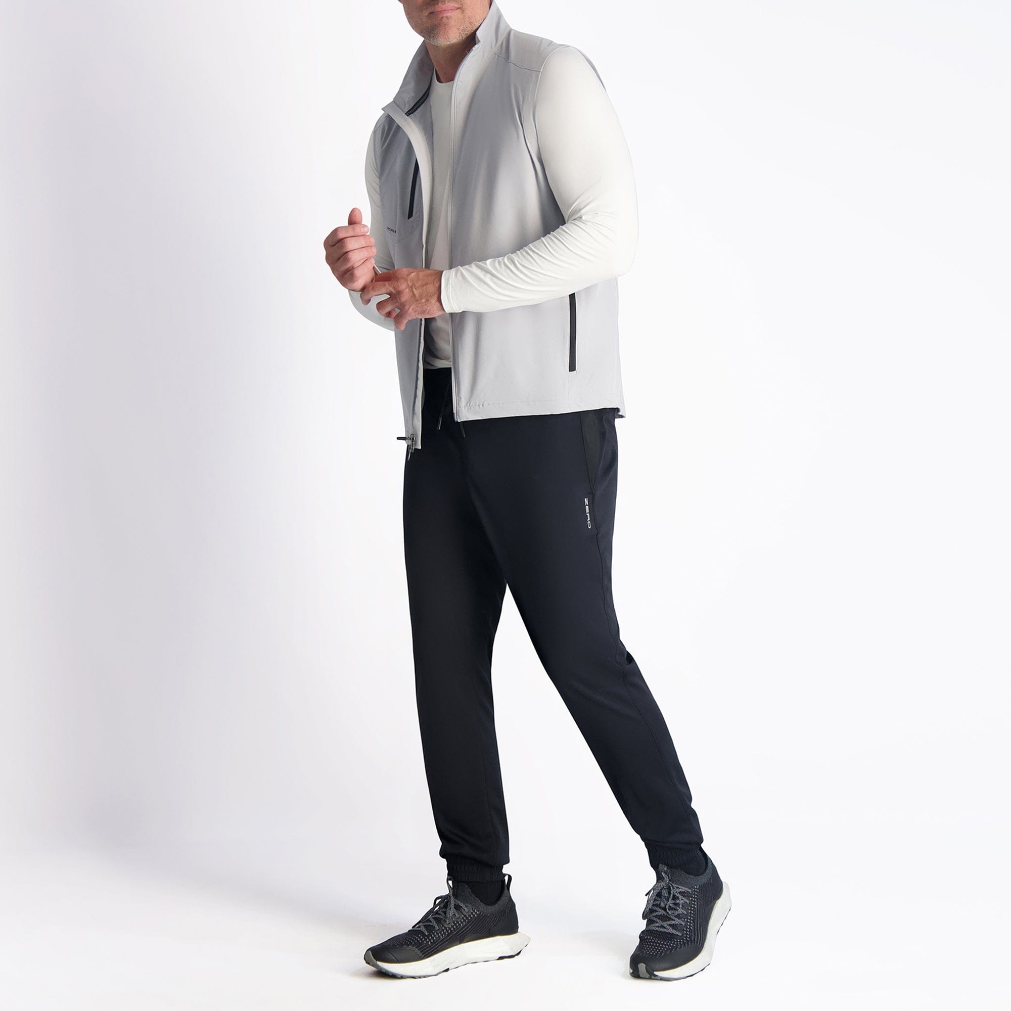 METALLIC SILVER/BLACK