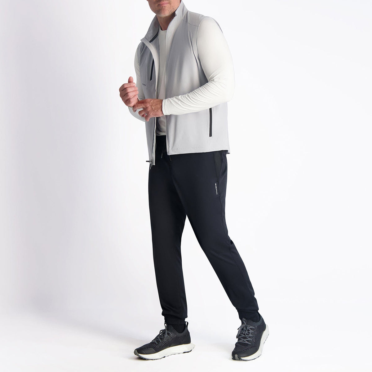 METALLIC SILVER/BLACK